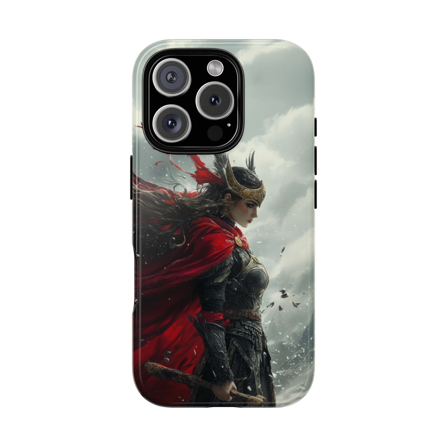 Freya Crimson Valkyrie – Tough iPhone Case