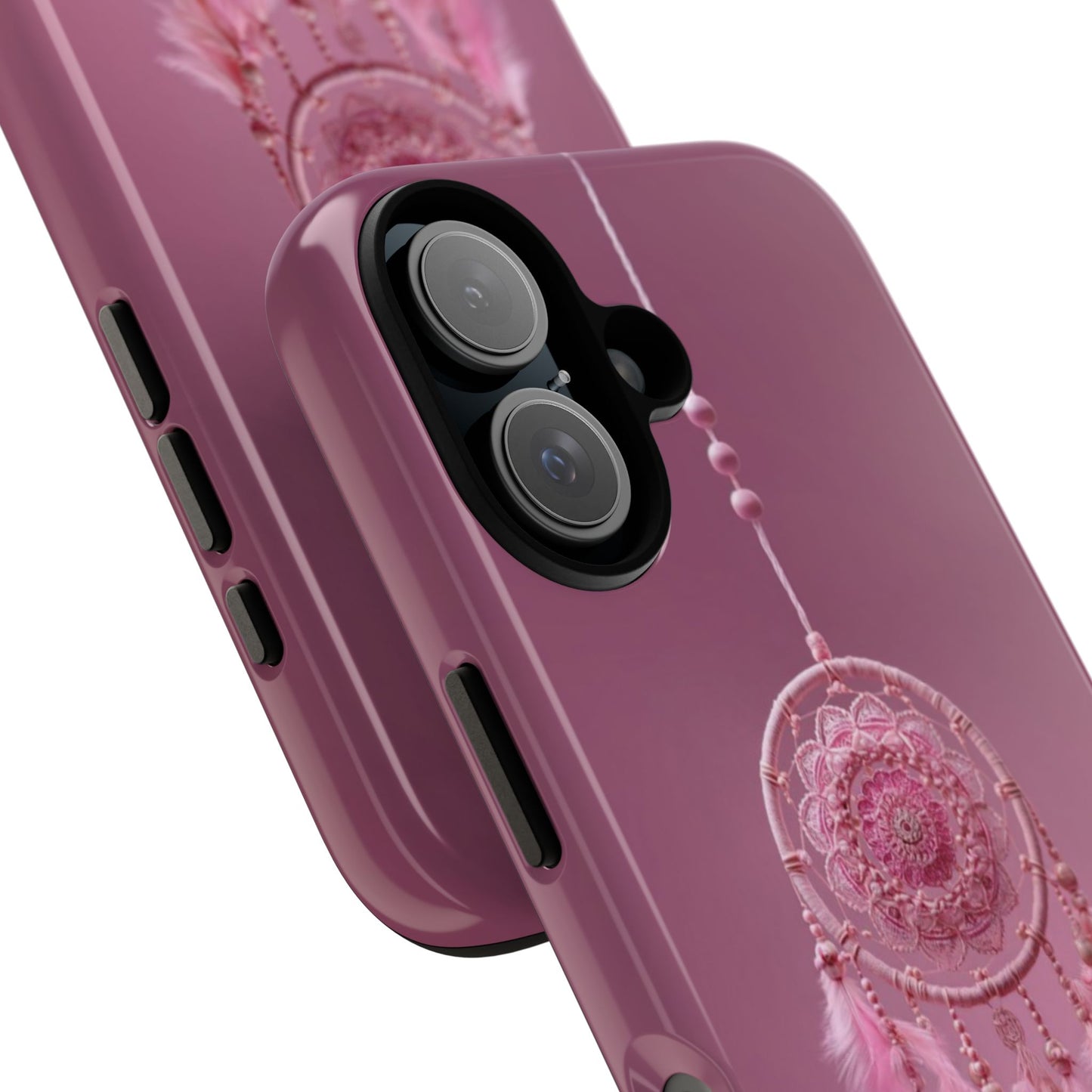 Pink Lace Dreamcatcher - Tough iPhone Case