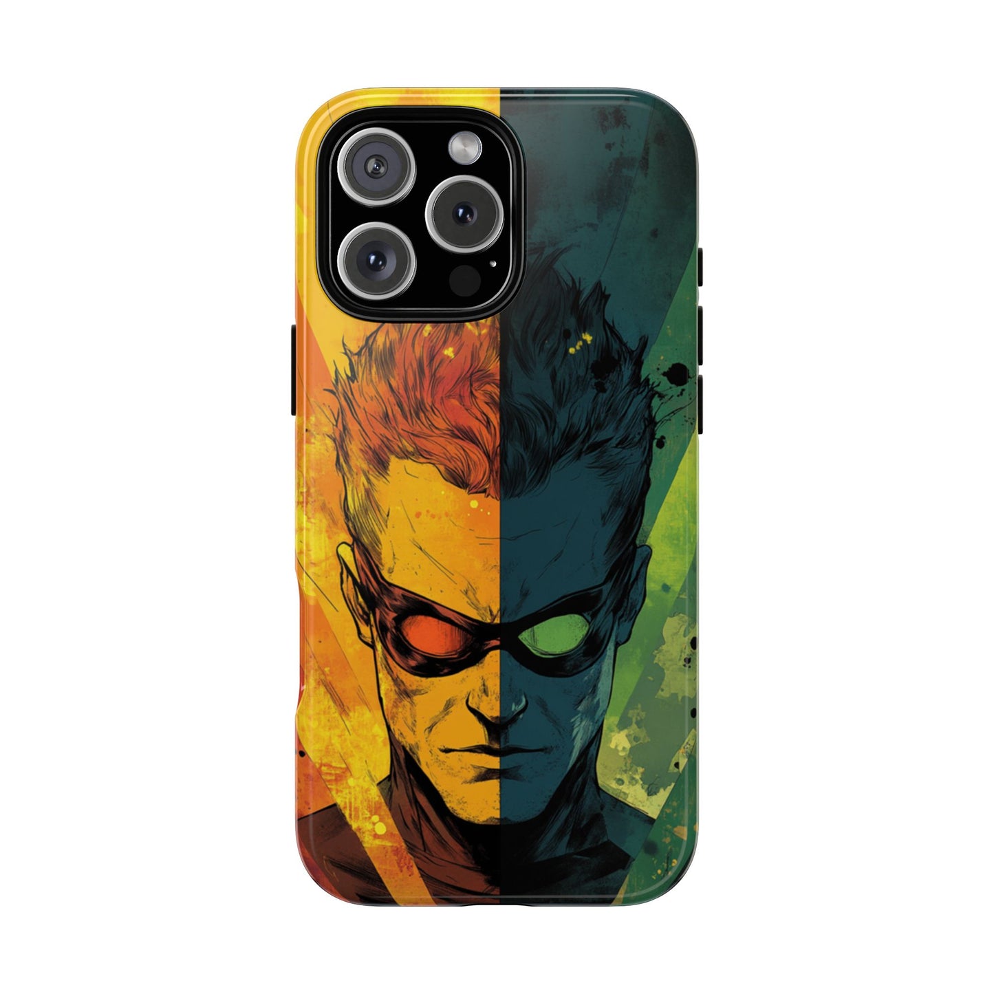 Split Spectrum Hero – Tough iPhone Case