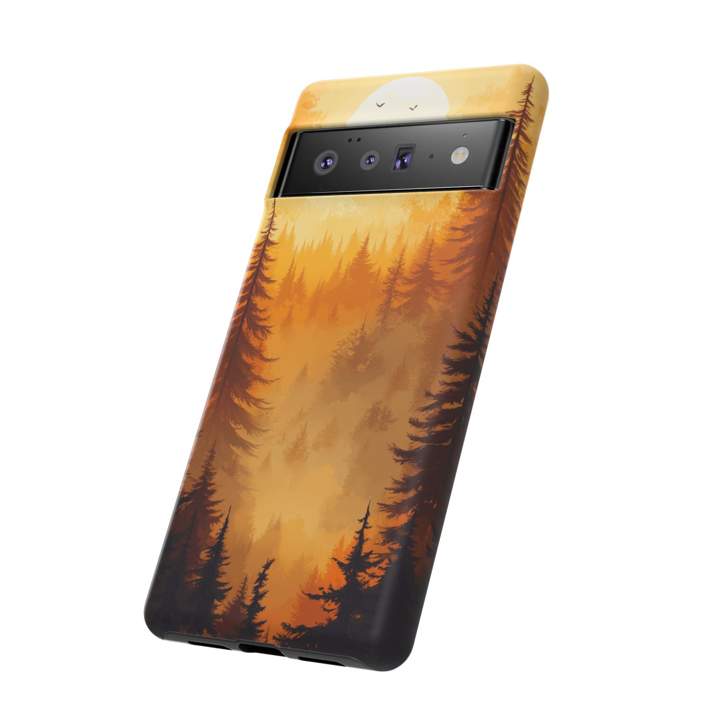 Golden Sunset Forest Phone Case - iPhone, Google Pixel, Samsung Galaxy