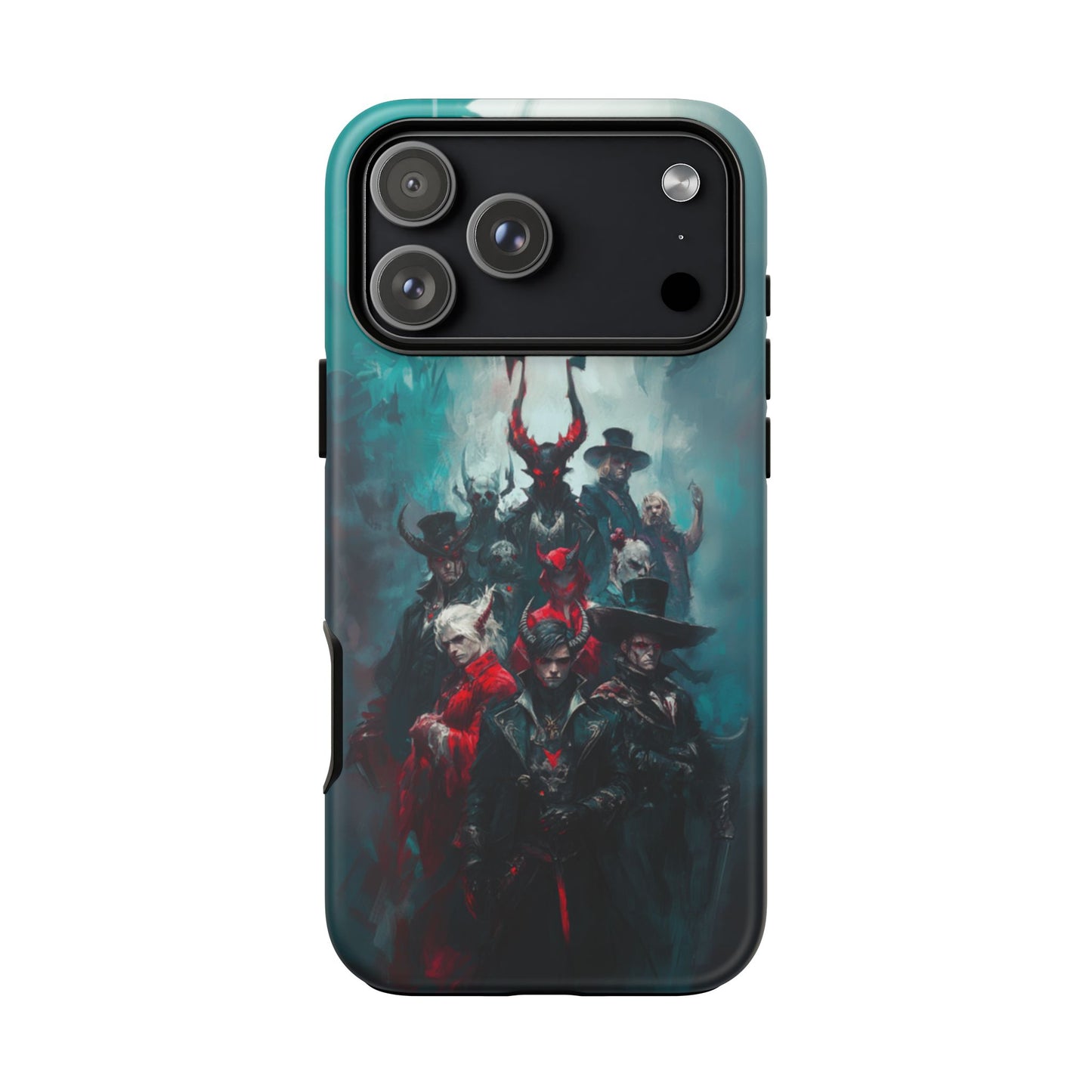 Dark Fantasy Demon Hunters - Tough iPhone Case