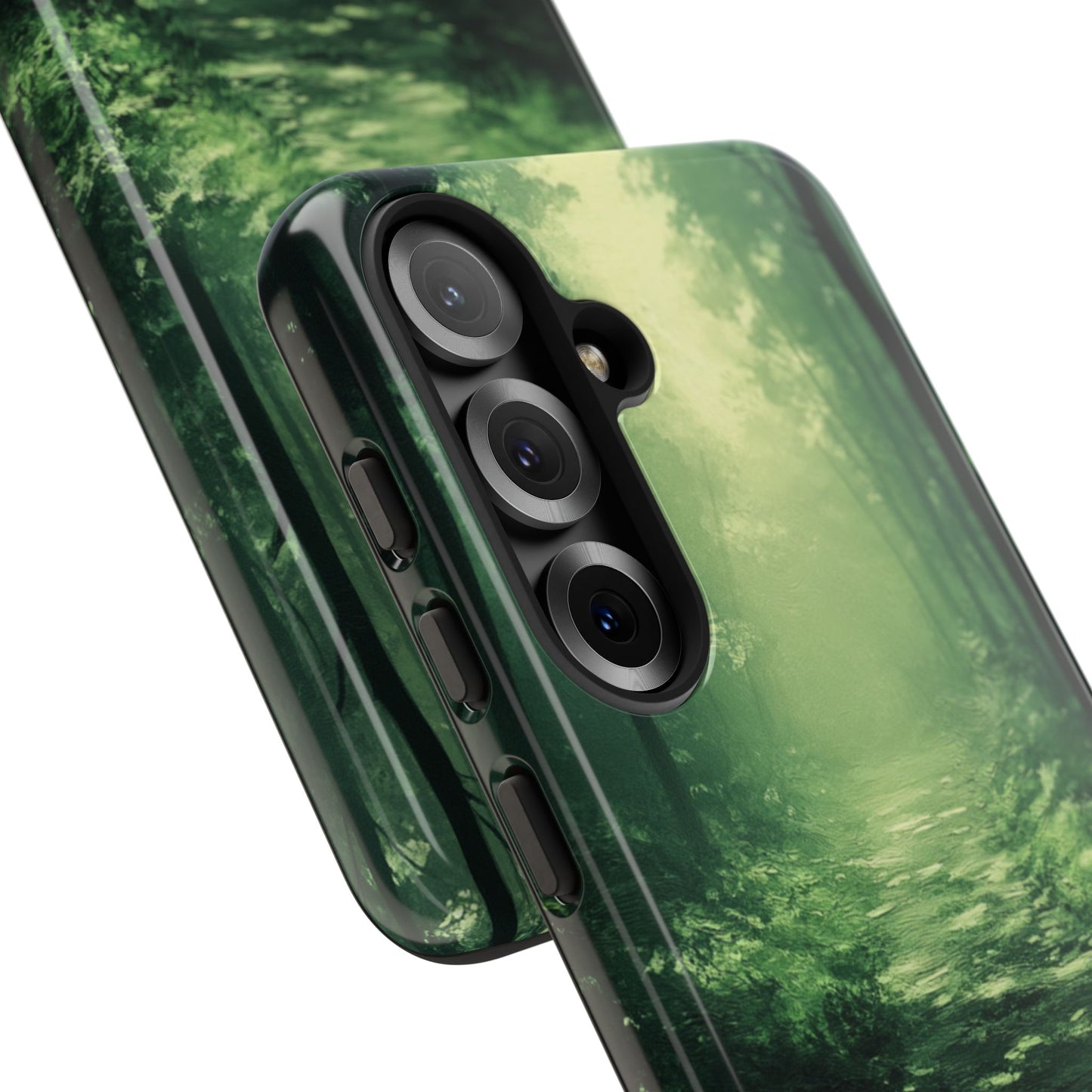 Emerald Mist Forest Path - Tough Samsung Galaxy Case