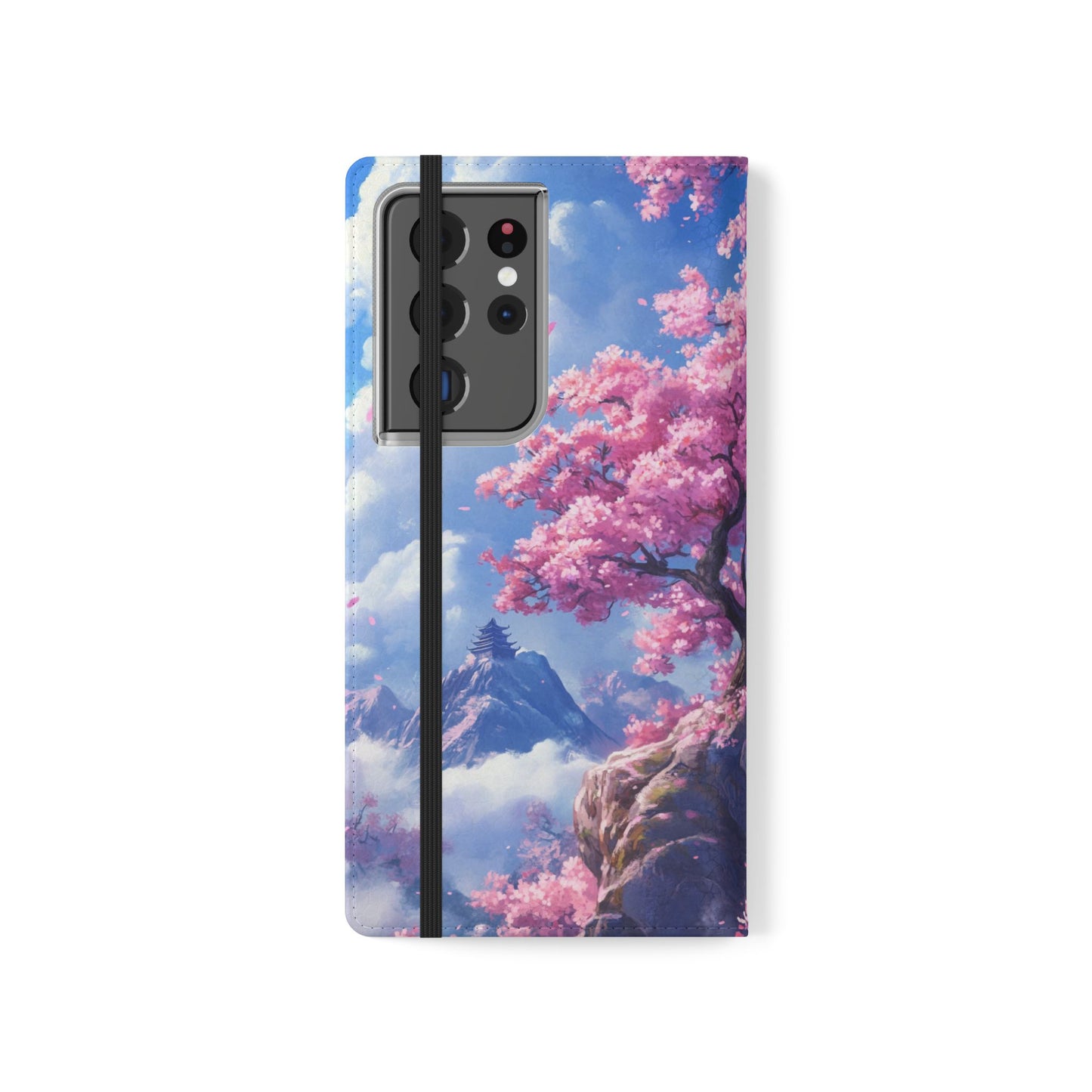 Sakura Sky Temple - Wallet Flip Case