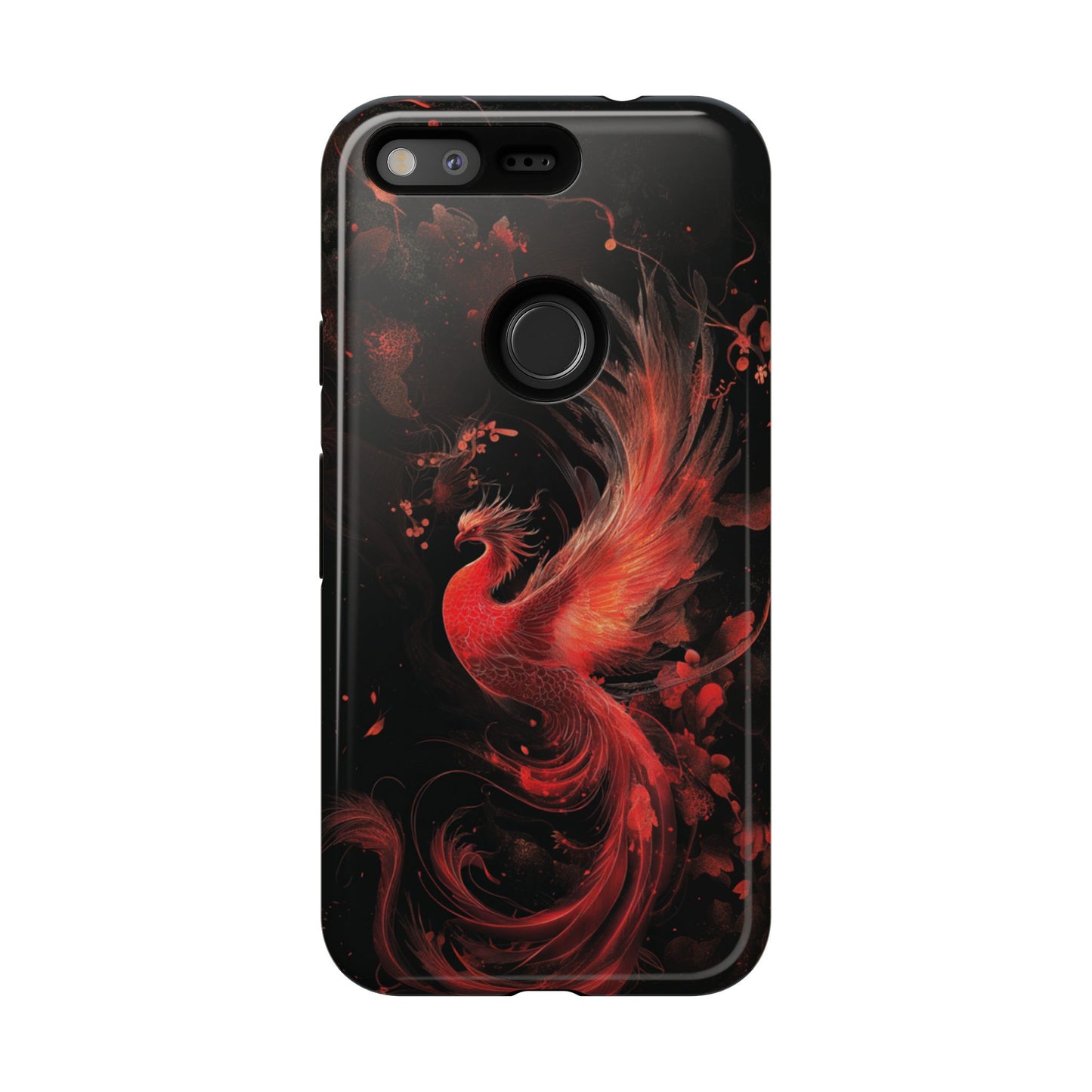 Crimson Phoenix - Tough Google Pixel Case