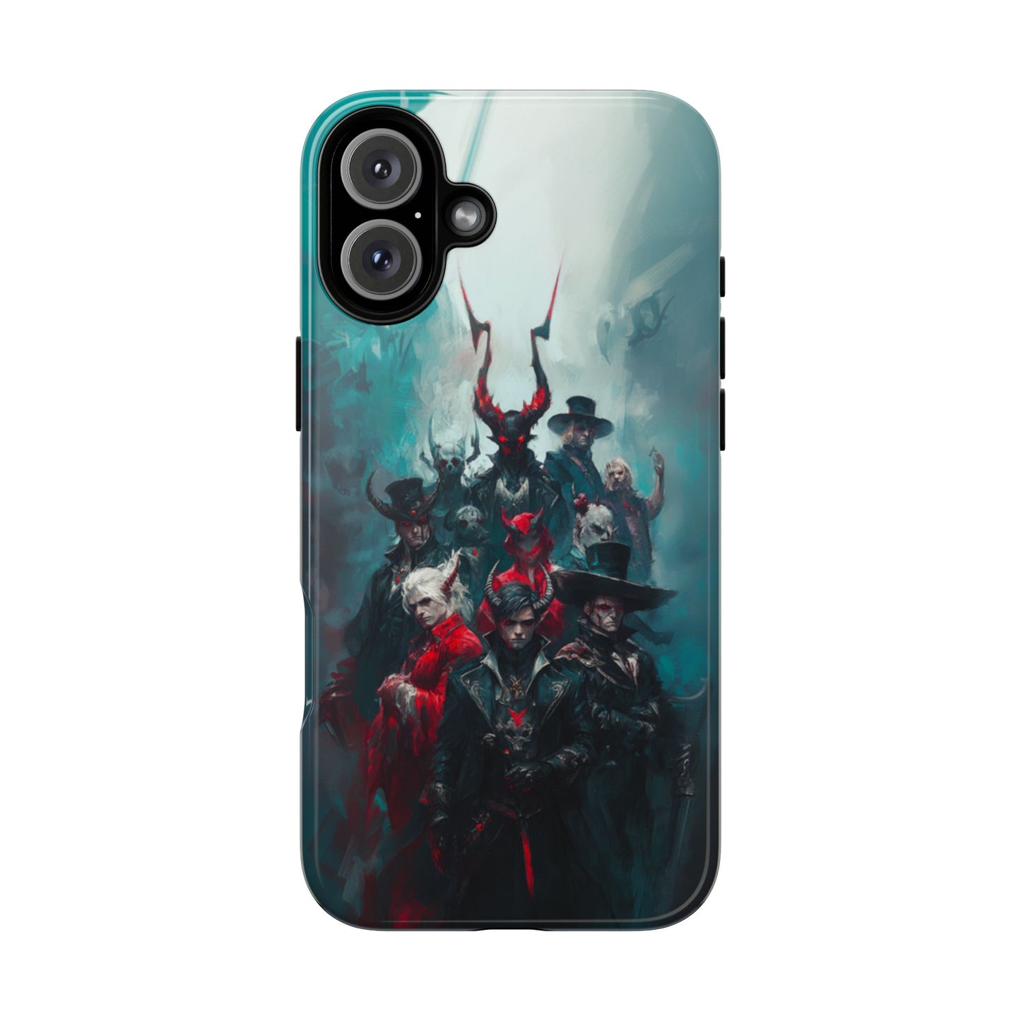 Dark Fantasy Demon Hunters - Tough iPhone Case