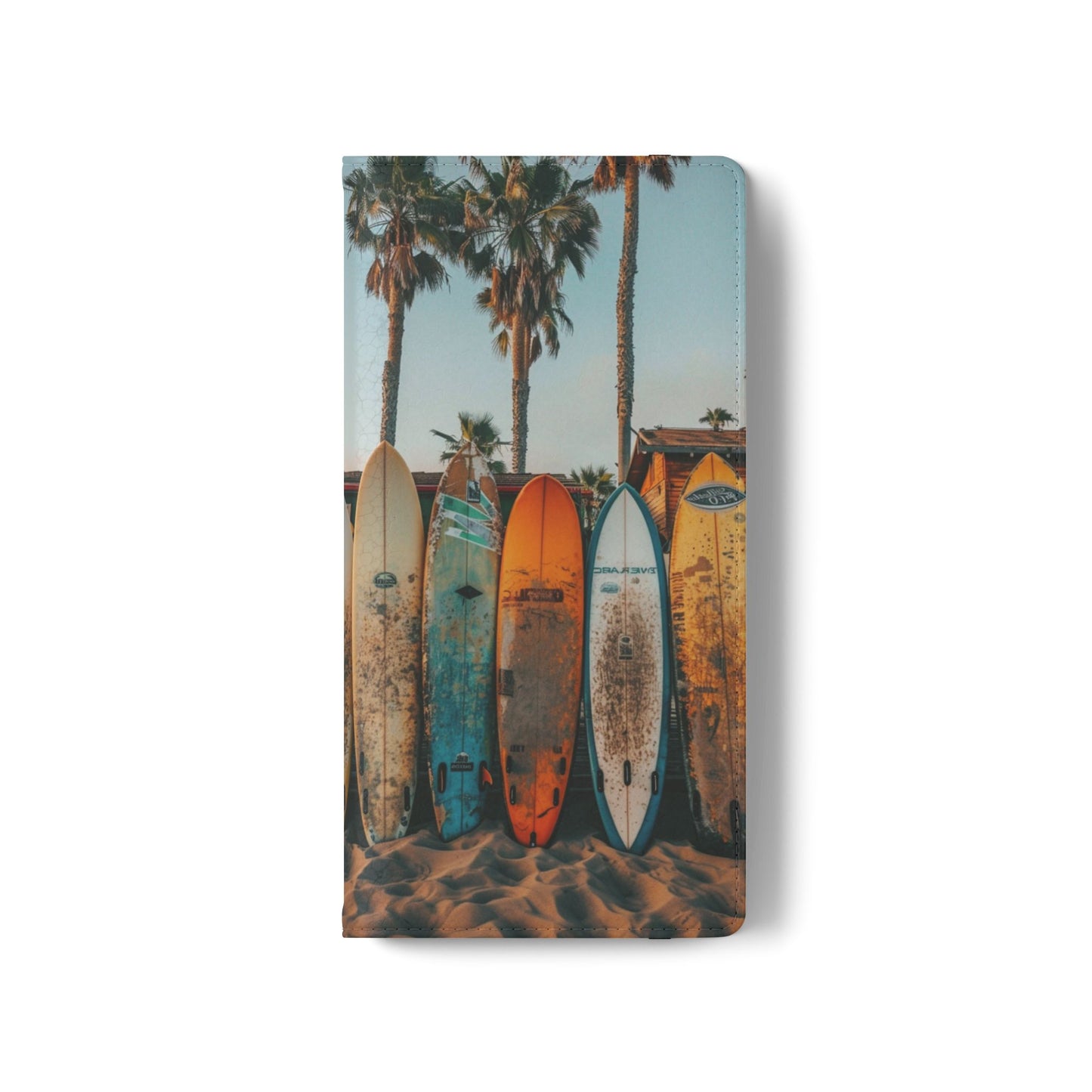 Beach Surfboards - Wallet Flip Case