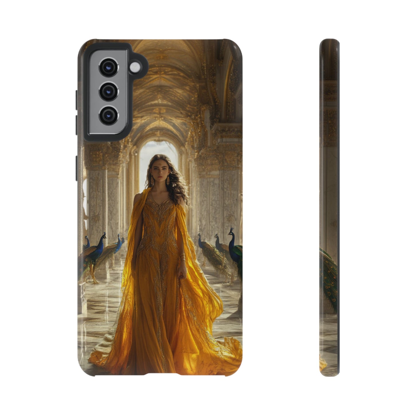 Hera Golden Palace Peacock Goddess - Tough Samsung Galaxy Case