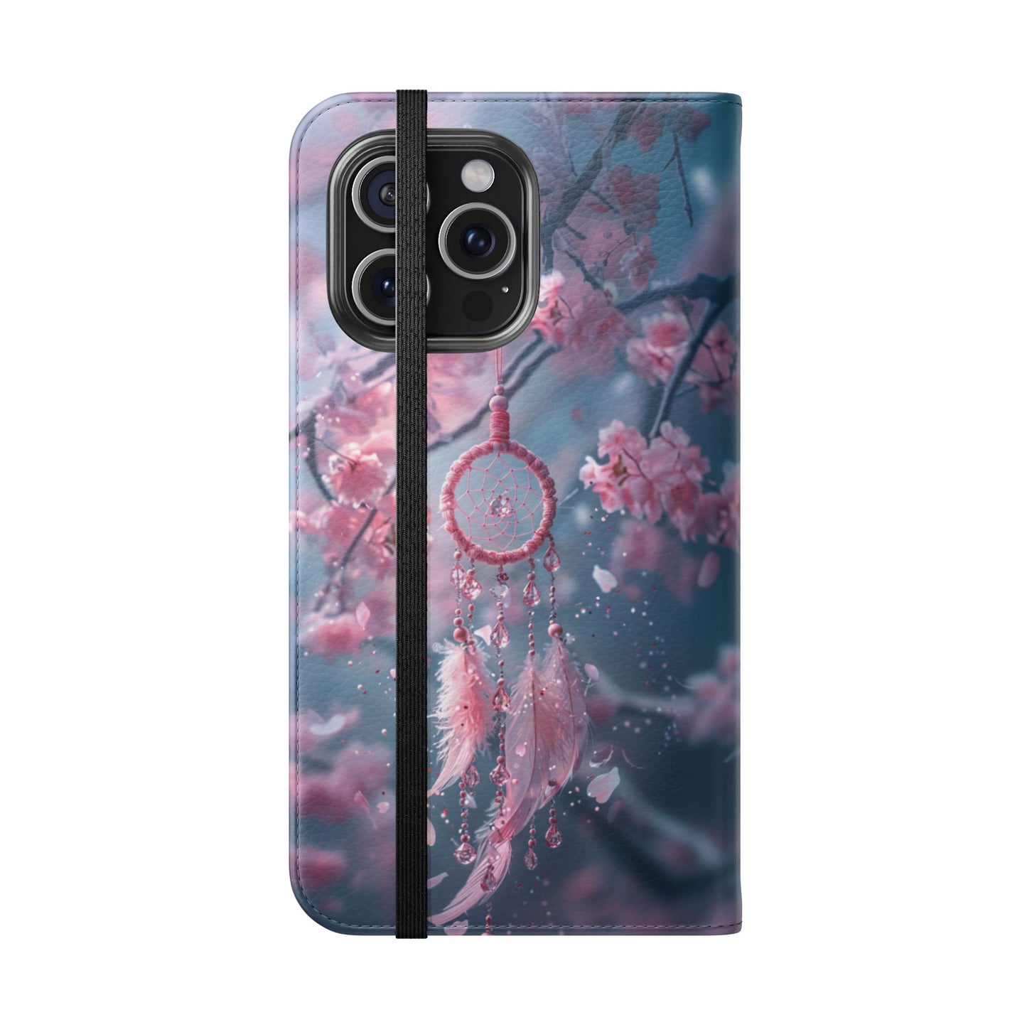 Cherry Blossom Dreamcatcher - Wallet Flip Case