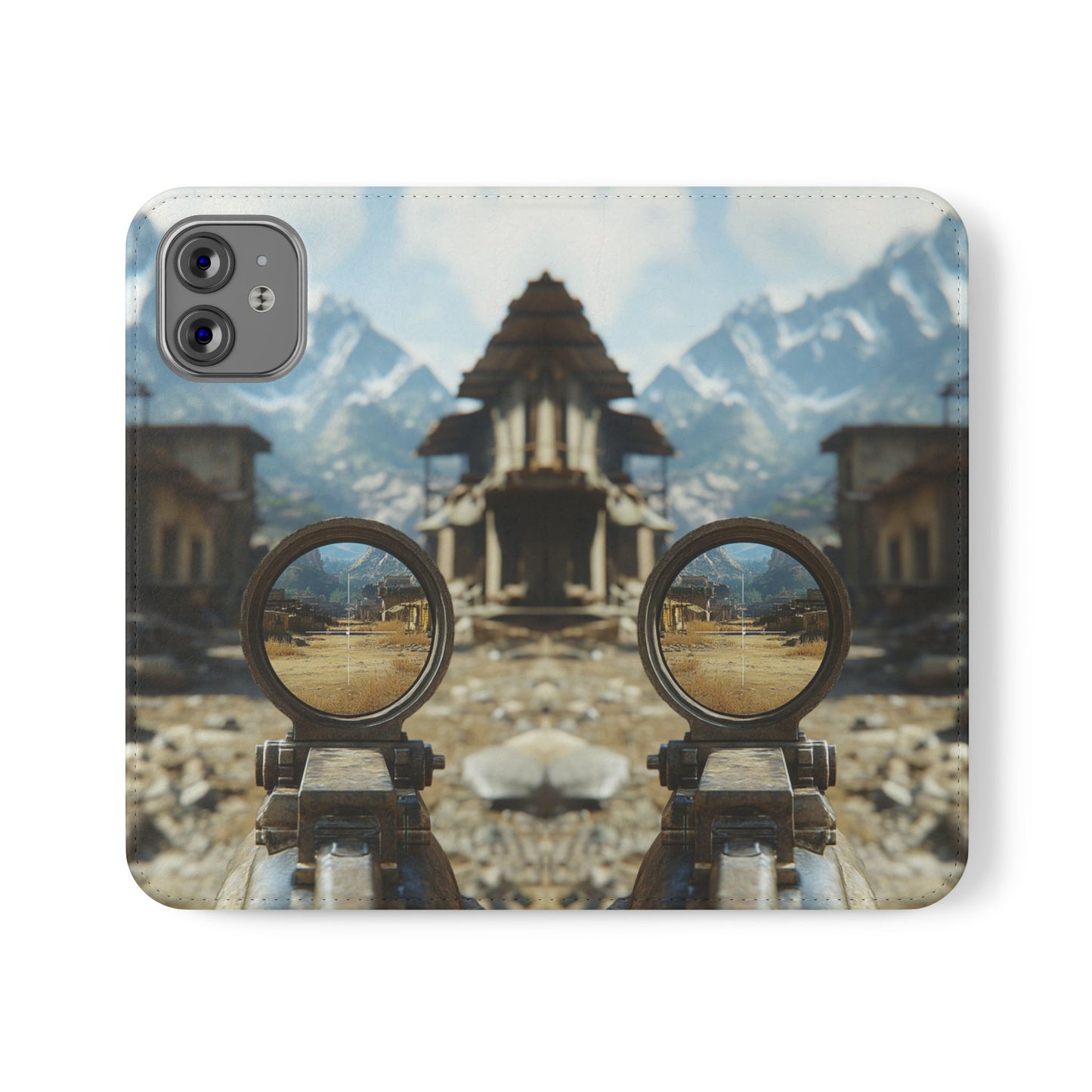 Desert Sniper Focus - Wallet Flip Case