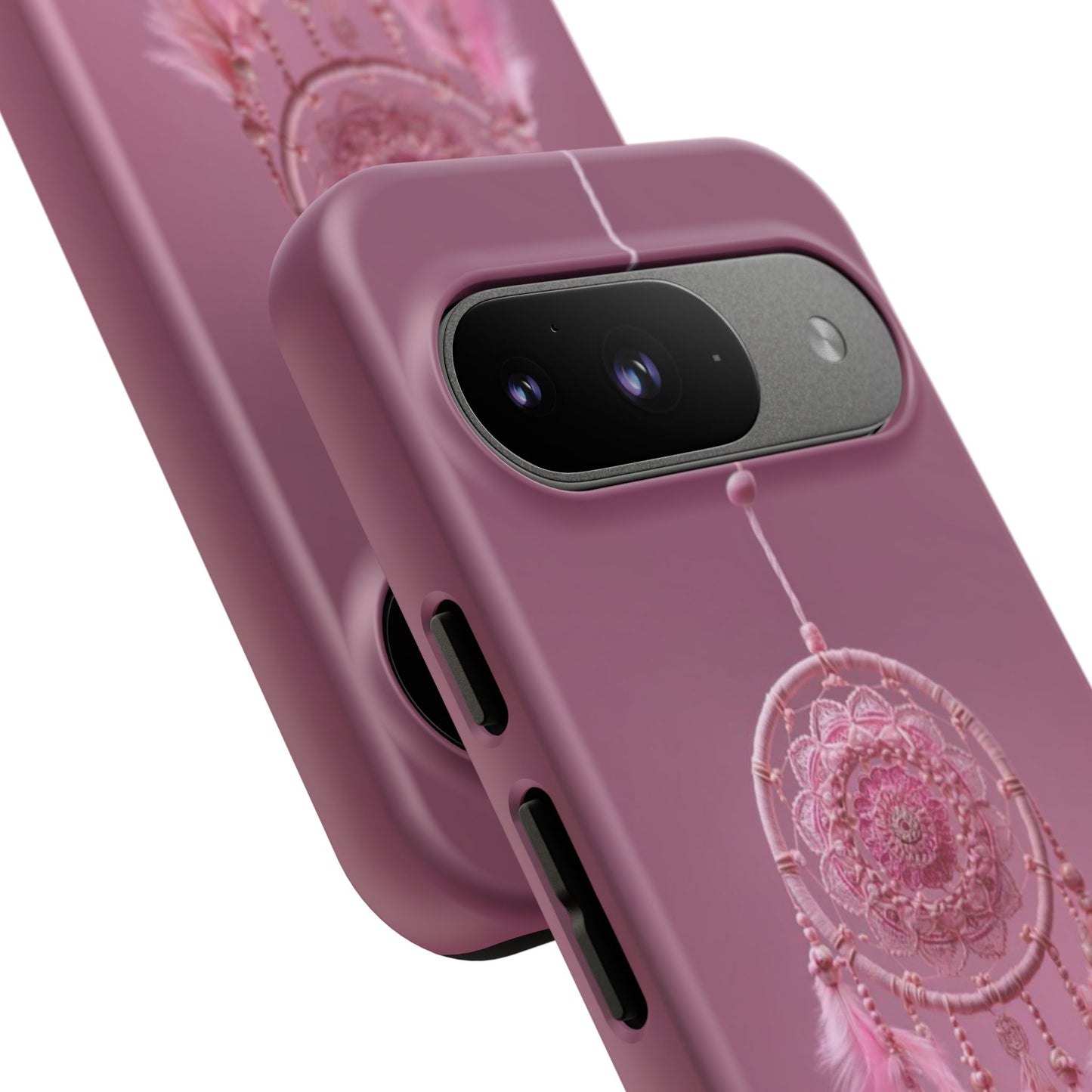 Pink Lace Dreamcatcher - Tough Google Pixel Case