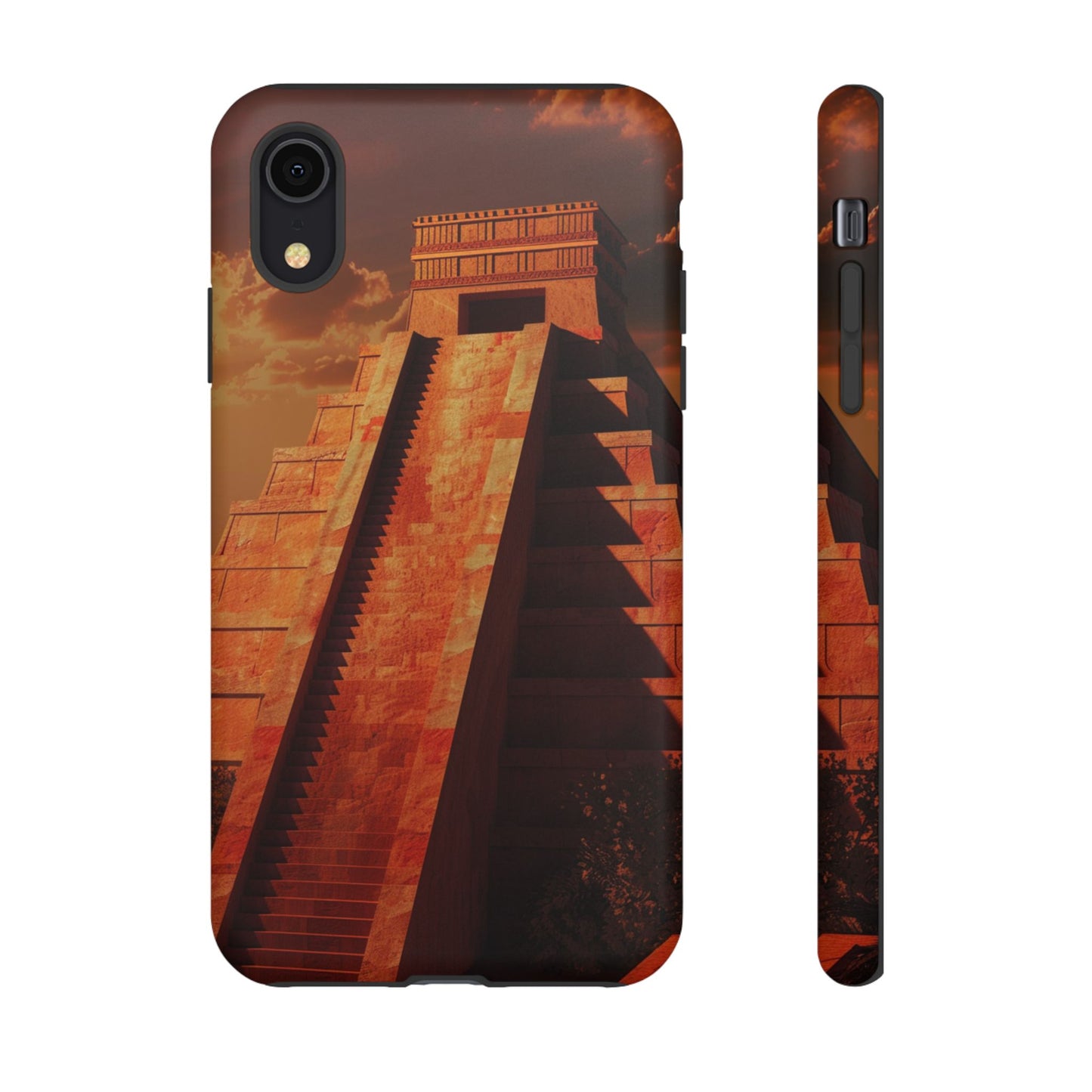 Mayan Pyramid Twilight Phone Case – iPhone, Google Pixel, Samsung Galaxy