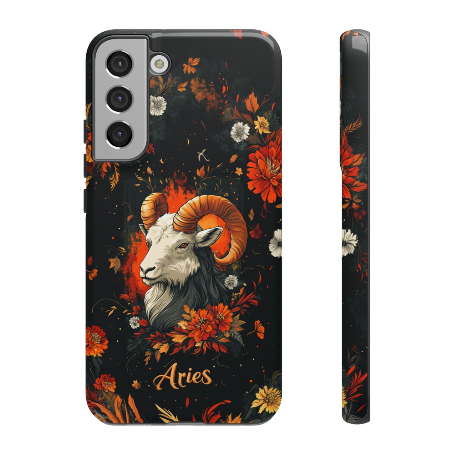 Aries Inferno Bloom Phone Case – iPhone, Google Pixel, Samsung Galaxy