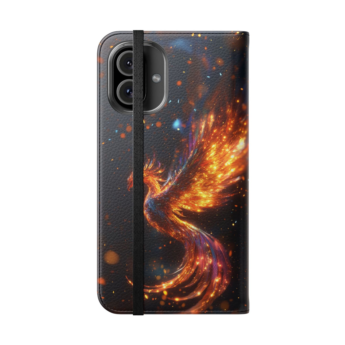 Cosmic Phoenix - Wallet Flip Case