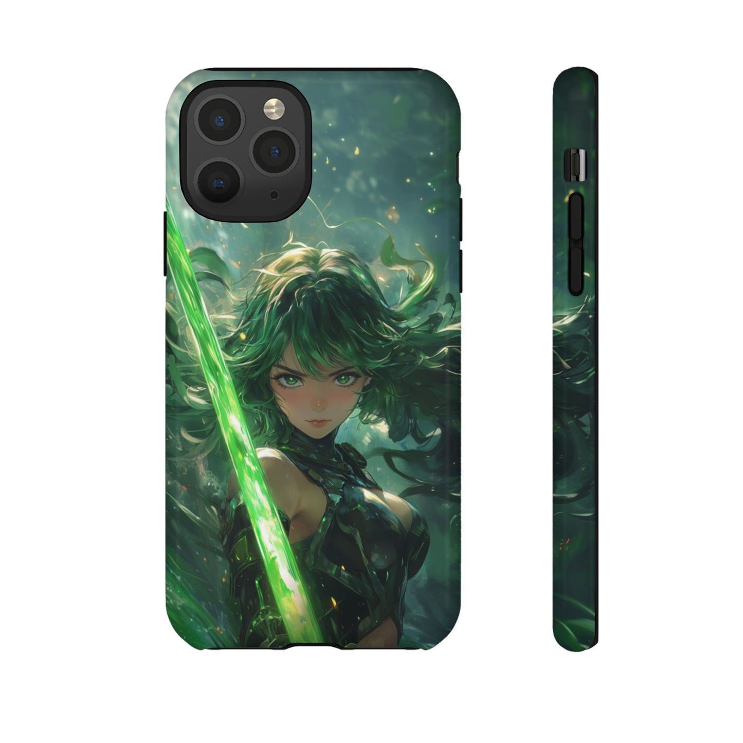 Emerald Blade Warrior – Tough iPhone Case