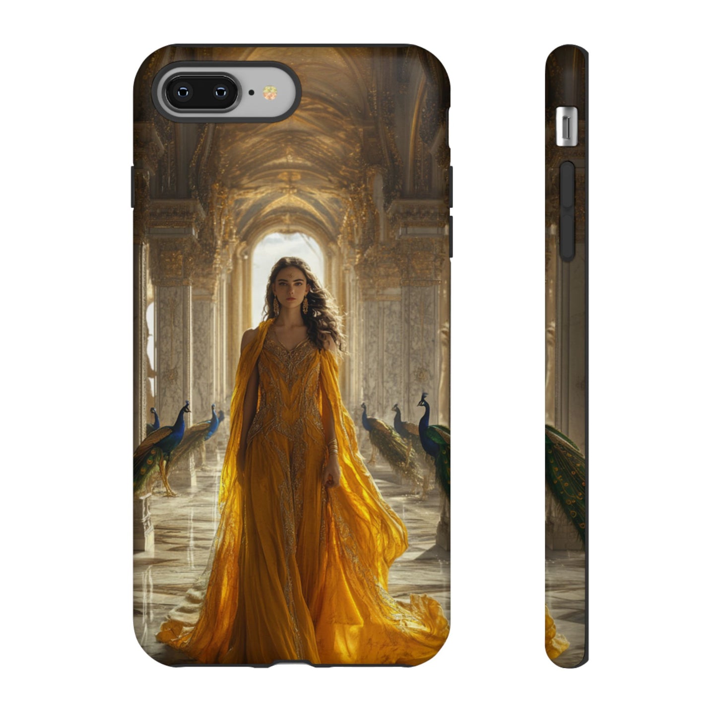 Hera Golden Palace Peacock Goddess - Tough iPhone Case