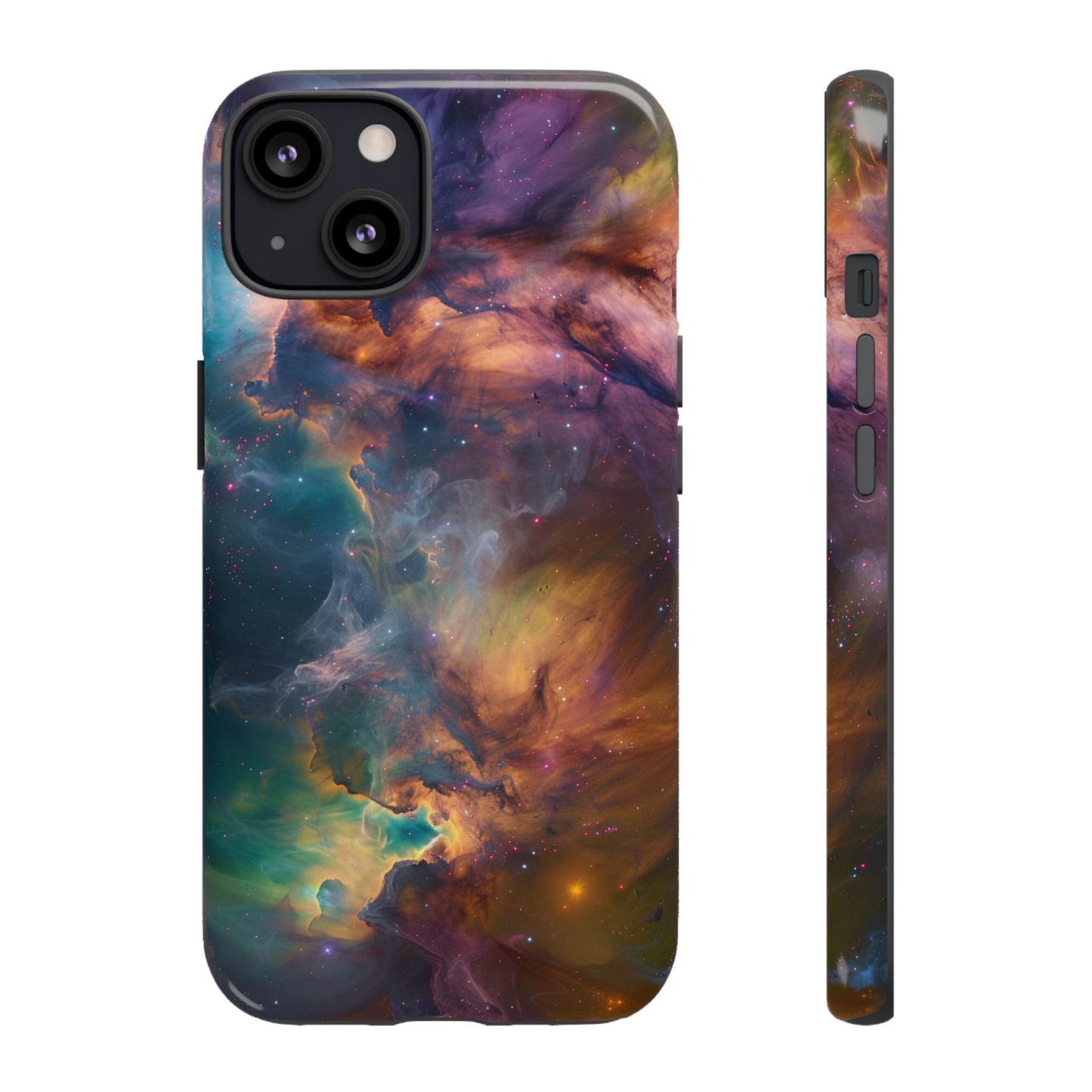 Celestial Nebula Drift – Tough iPhone Case