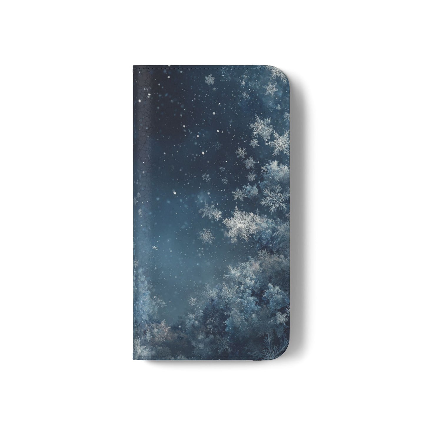 Winter Snowflakes - Wallet Flip Case
