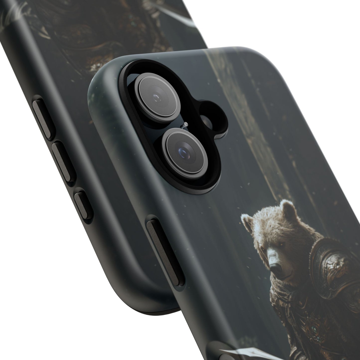 Medieval Bear Warrior Knight - Tough iPhone Case