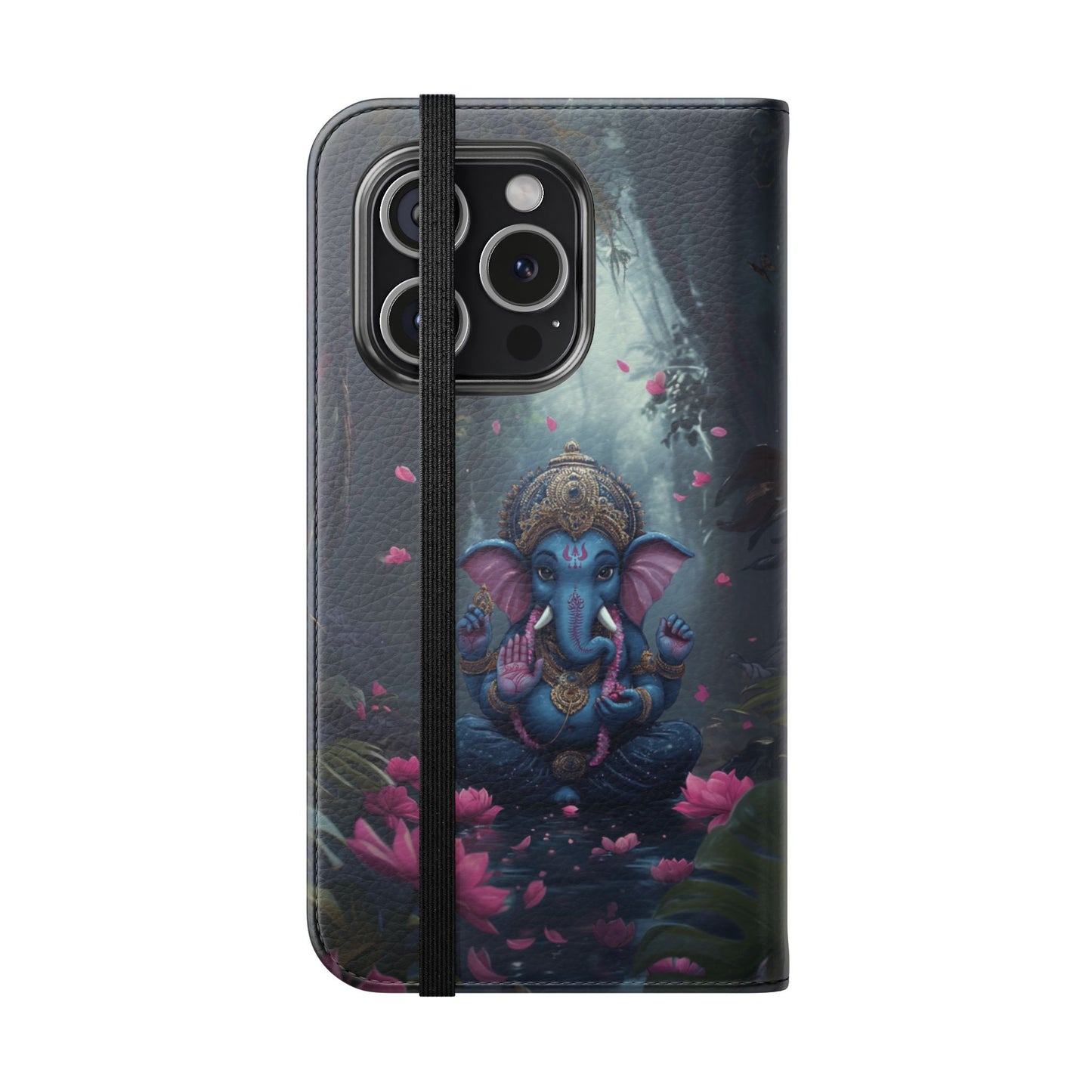Ganesha Lotus - Wallet Flip Case