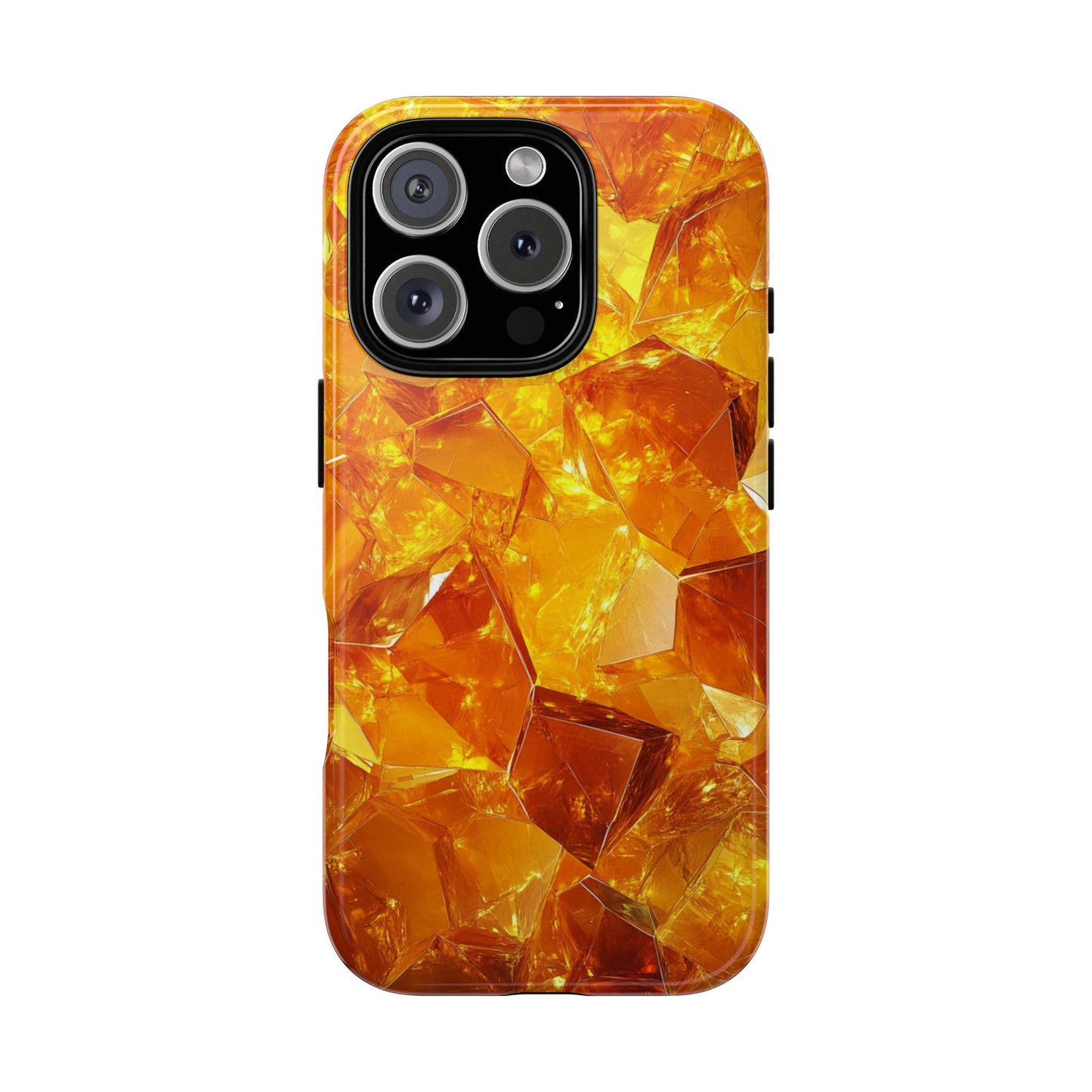Amber Crystal Shards – Tough iPhone Case