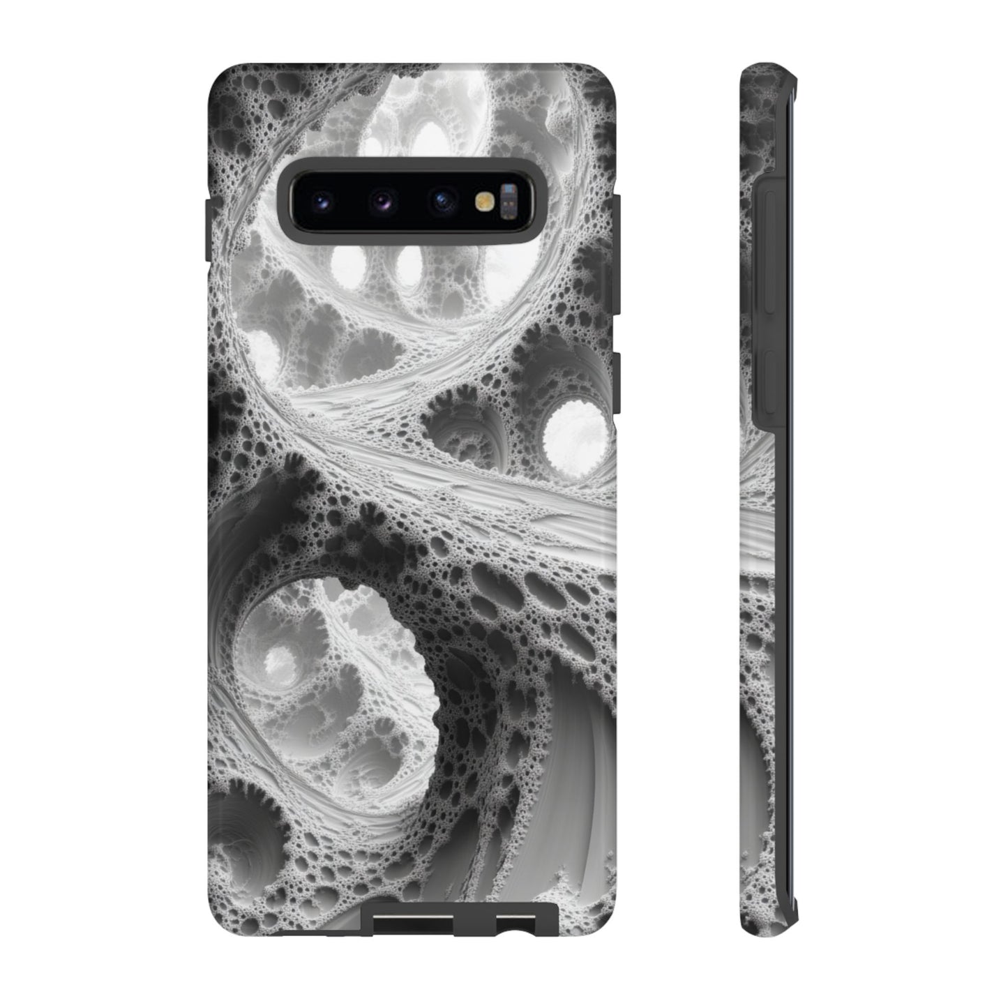 Monochrome Fractal – Tough Samsung Galaxy Case