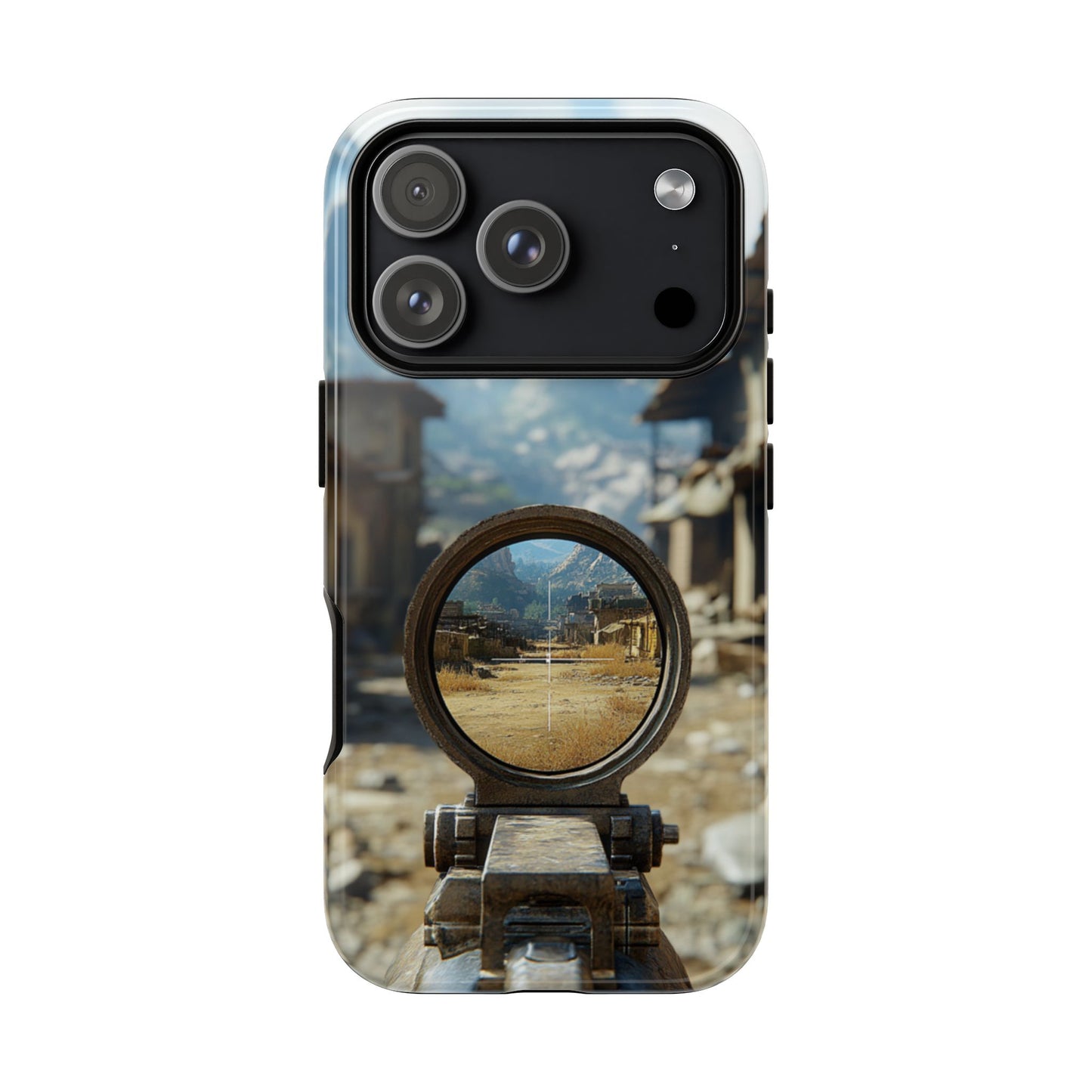 Desert Sniper Focus - Tough iPhone Case