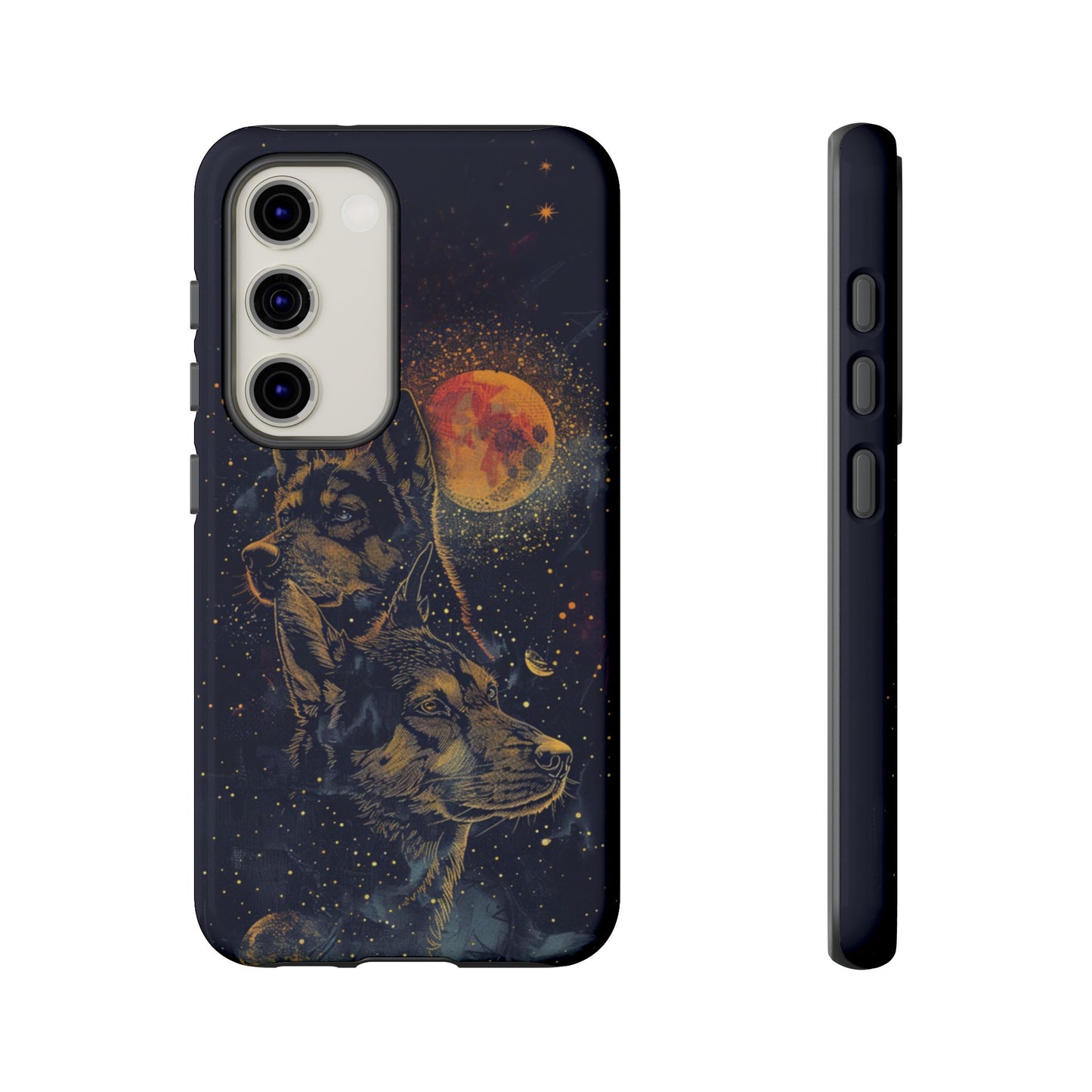 German Shepherd Celestial Phone Case – iPhone, Google Pixel, Samsung Galaxy