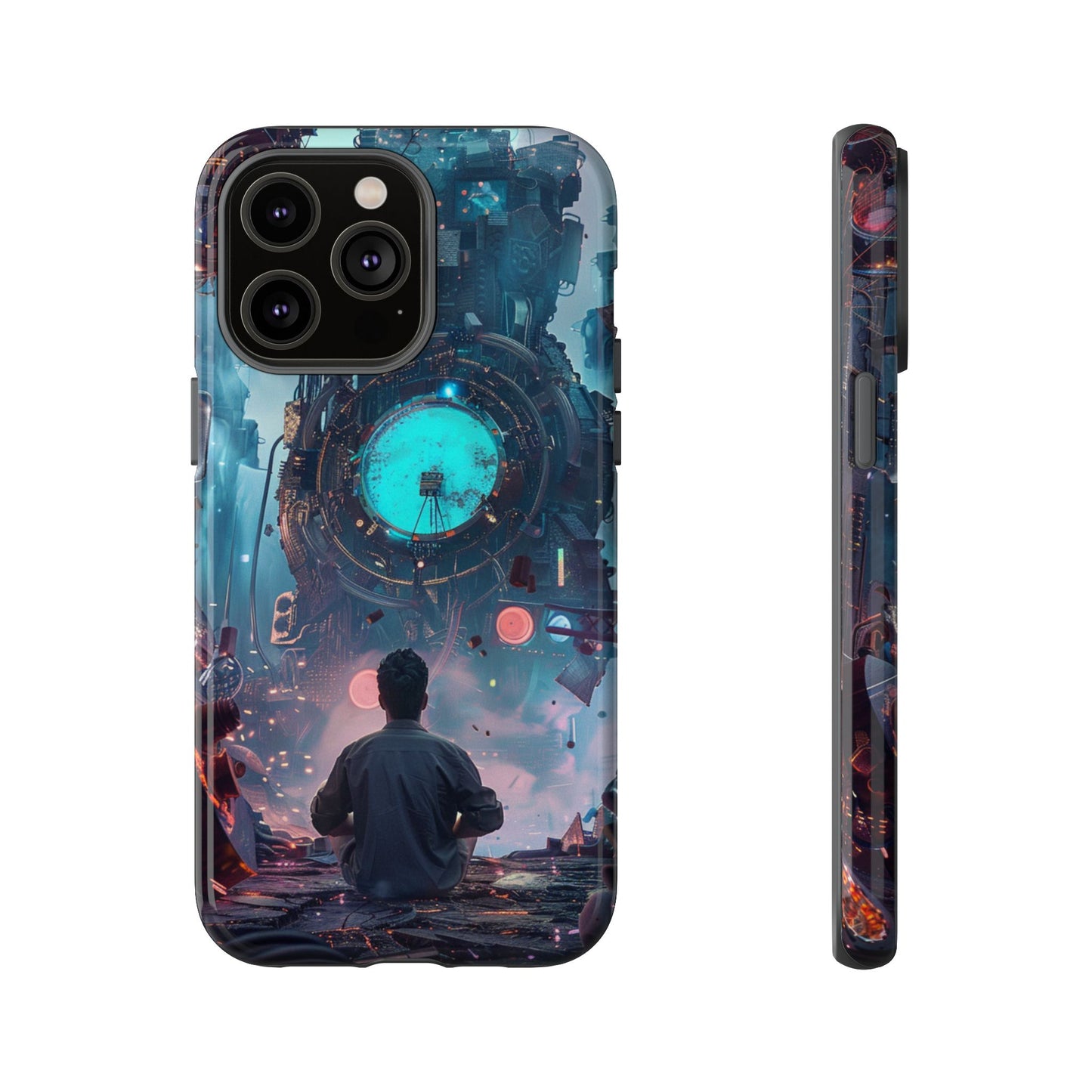 Time-Traveling Musician Phone Case - iPhone, Google Pixel, Samsung Galaxy