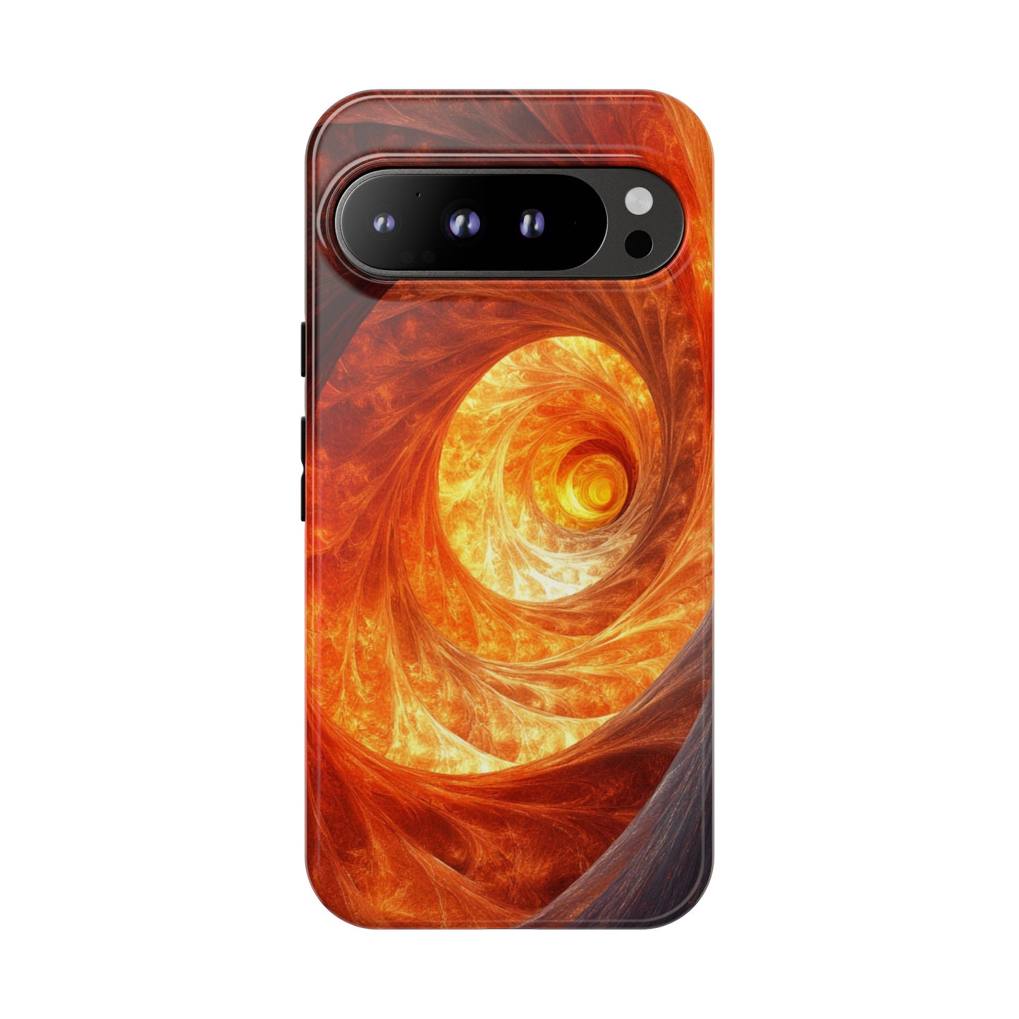 Fire Spiral - Tough Google Pixel Case