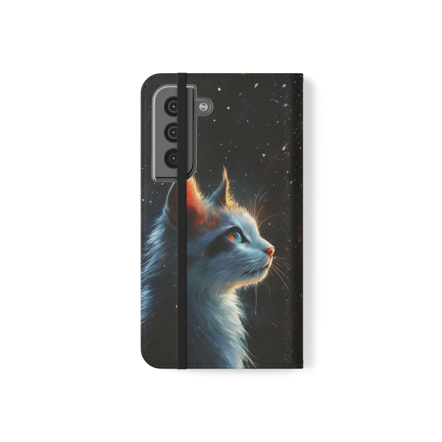 Starlight Cat - Wallet Flip Case