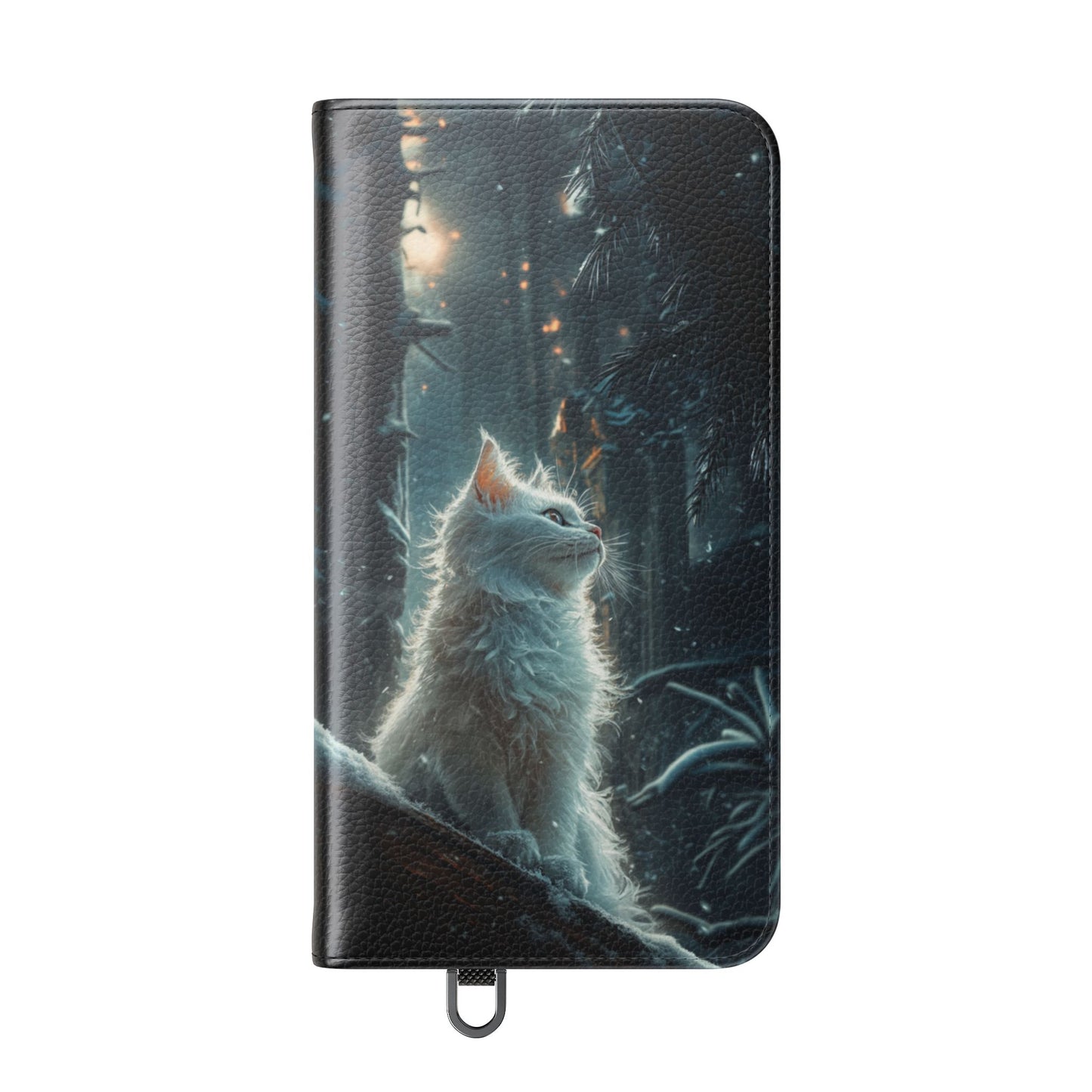 Winter Spirit Cat - Wallet Flip Case