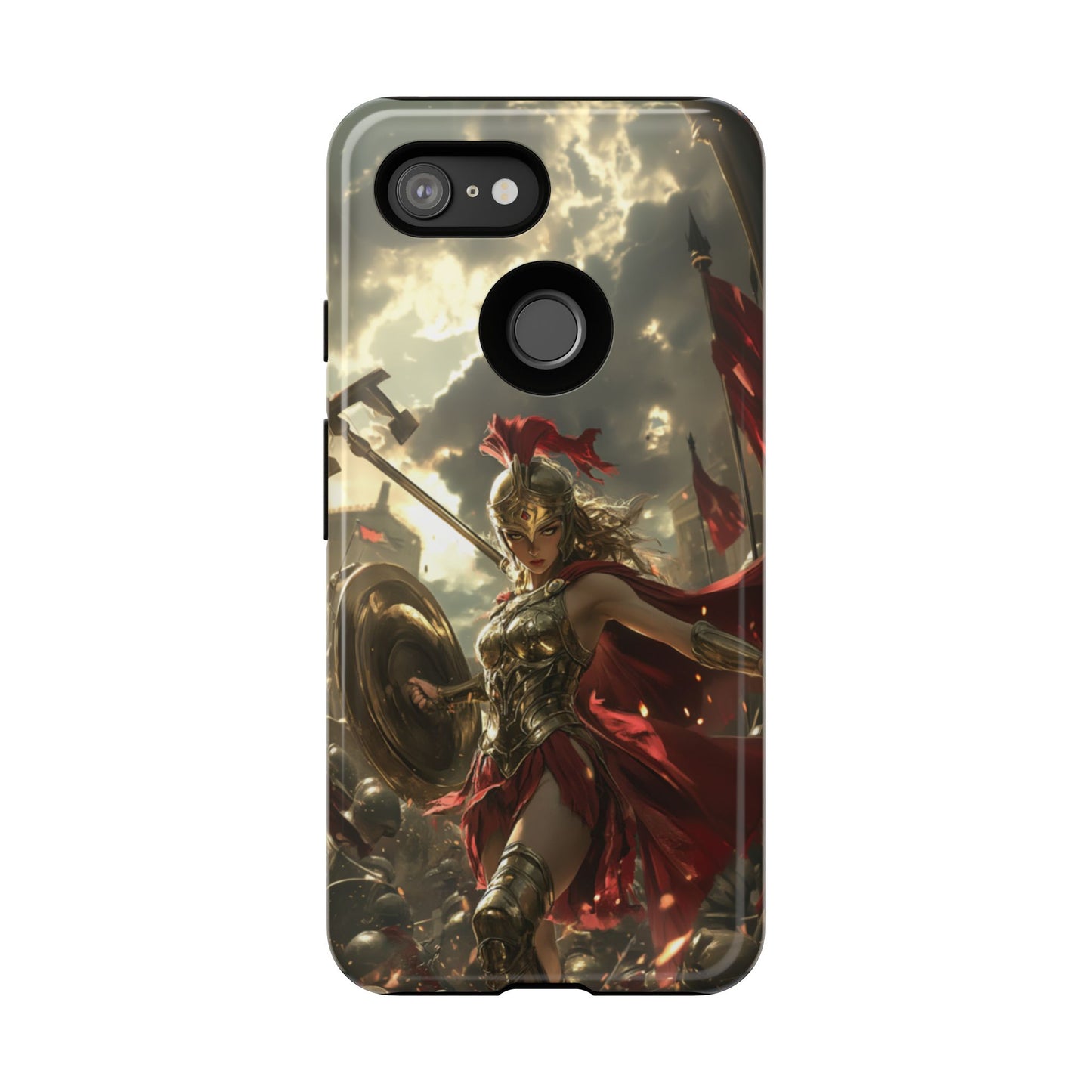 Athena Crimson Vanguard – Tough Google Pixel Case