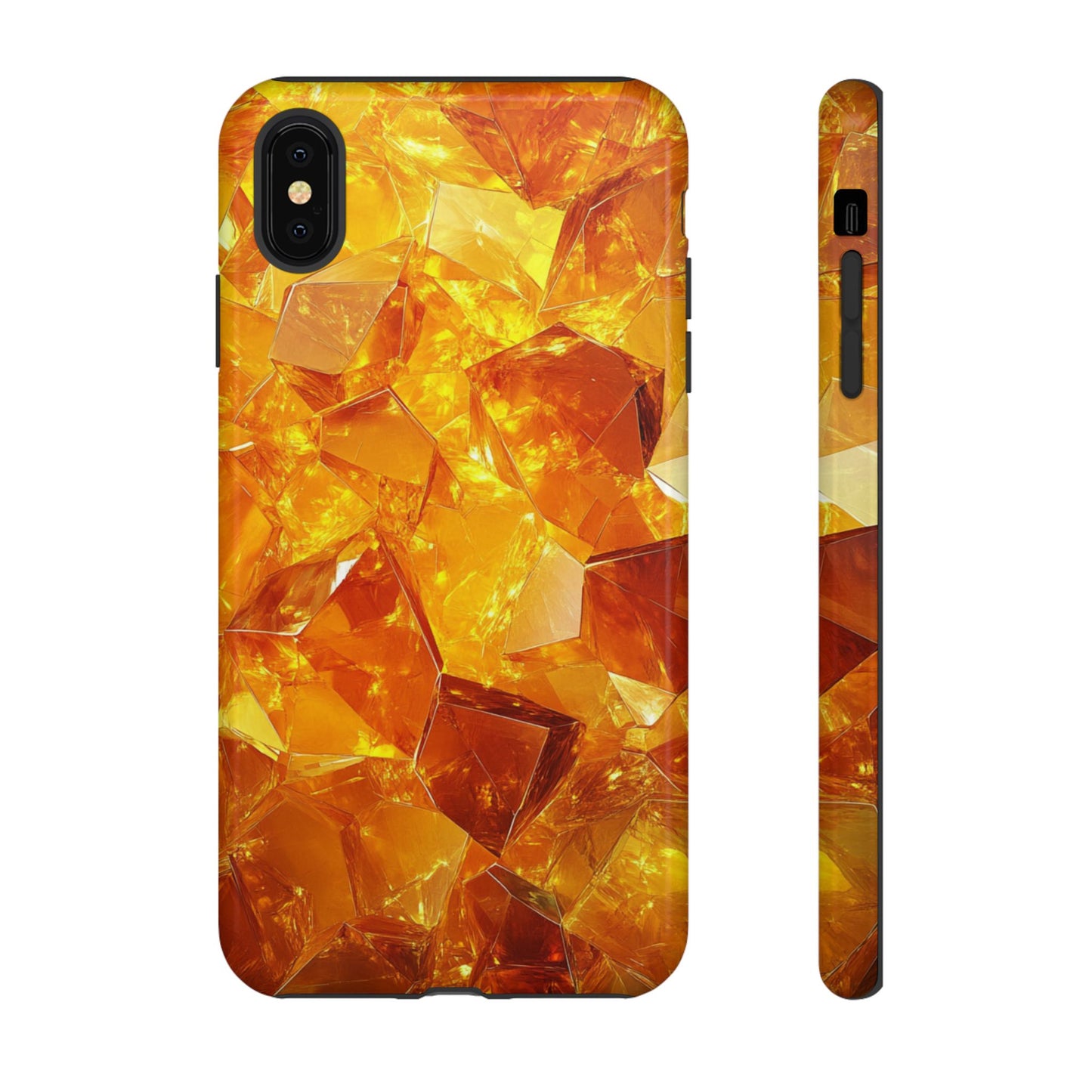 Amber Crystal Shards – Tough iPhone Case