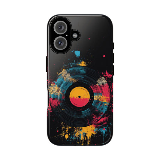 Vibrant Vinyl Record Phone Case - iPhone, Google Pixel, Samsung Galaxy