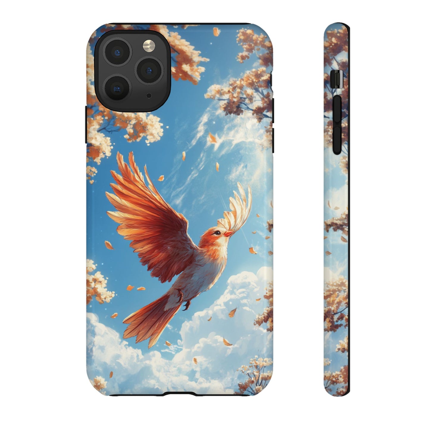 Autumn Skies Songbird – Tough iPhone Case