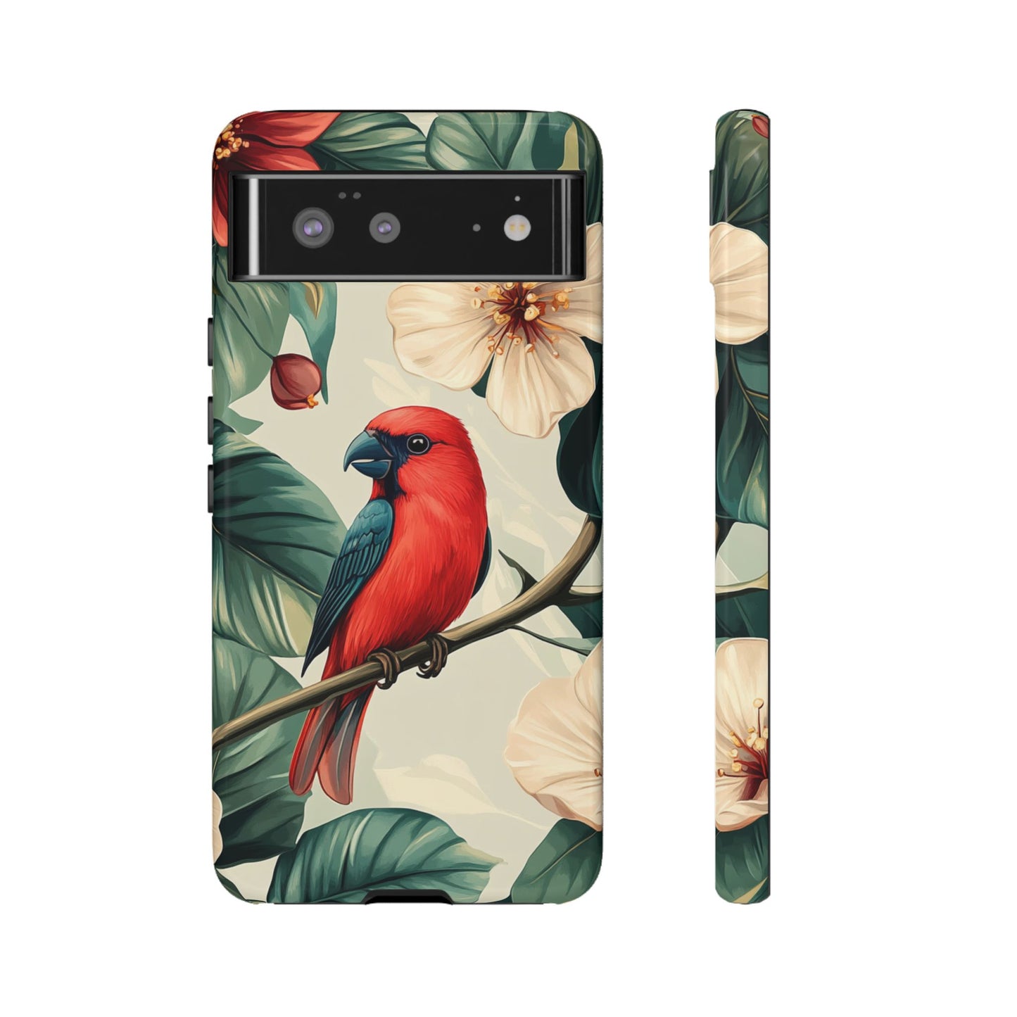 Scarlet Songbird - Tough Google Pixel Case
