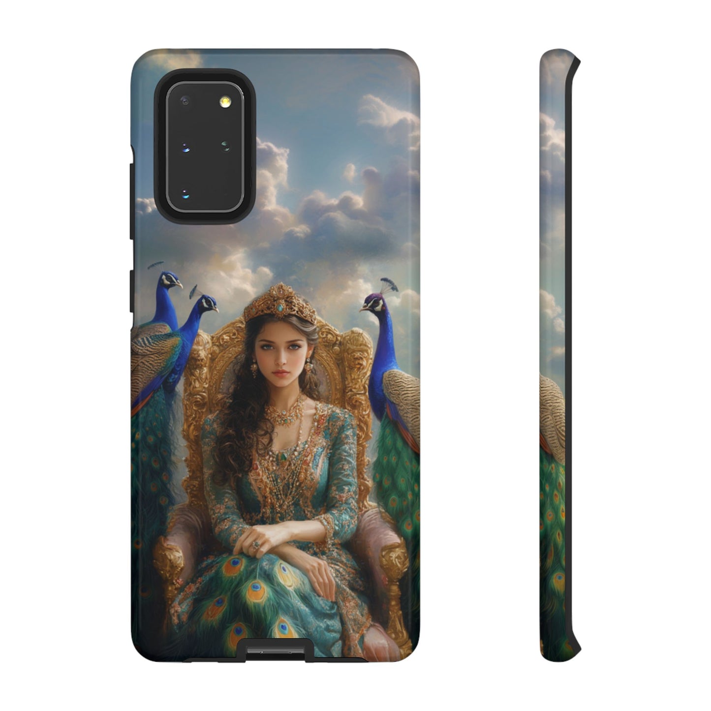 Hera Peacock Empress Golden Throne - Tough Samsung Galaxy Case