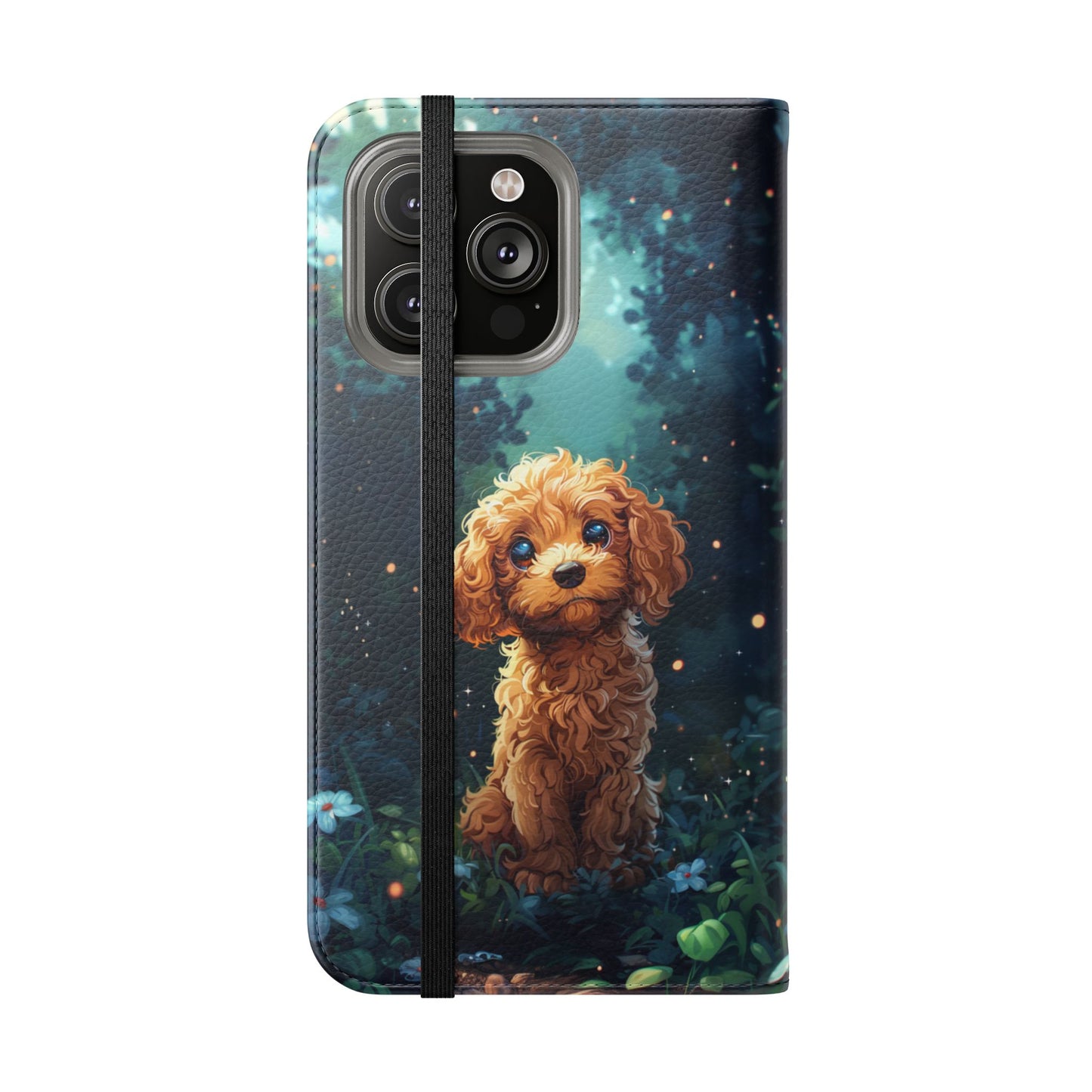 Forest Poodle - Wallet Flip Case