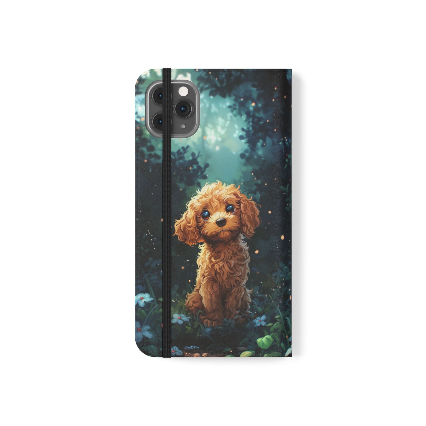 Forest Poodle - Wallet Flip Case