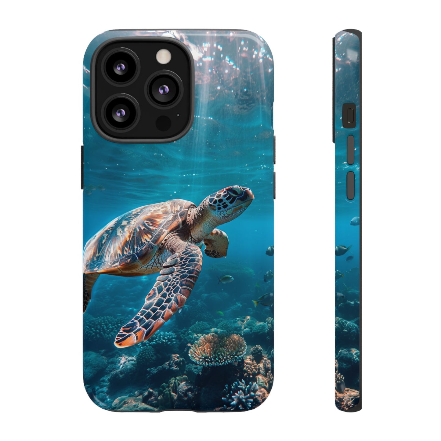 Ocean Guardian Sea Turtle - Tough iPhone Case