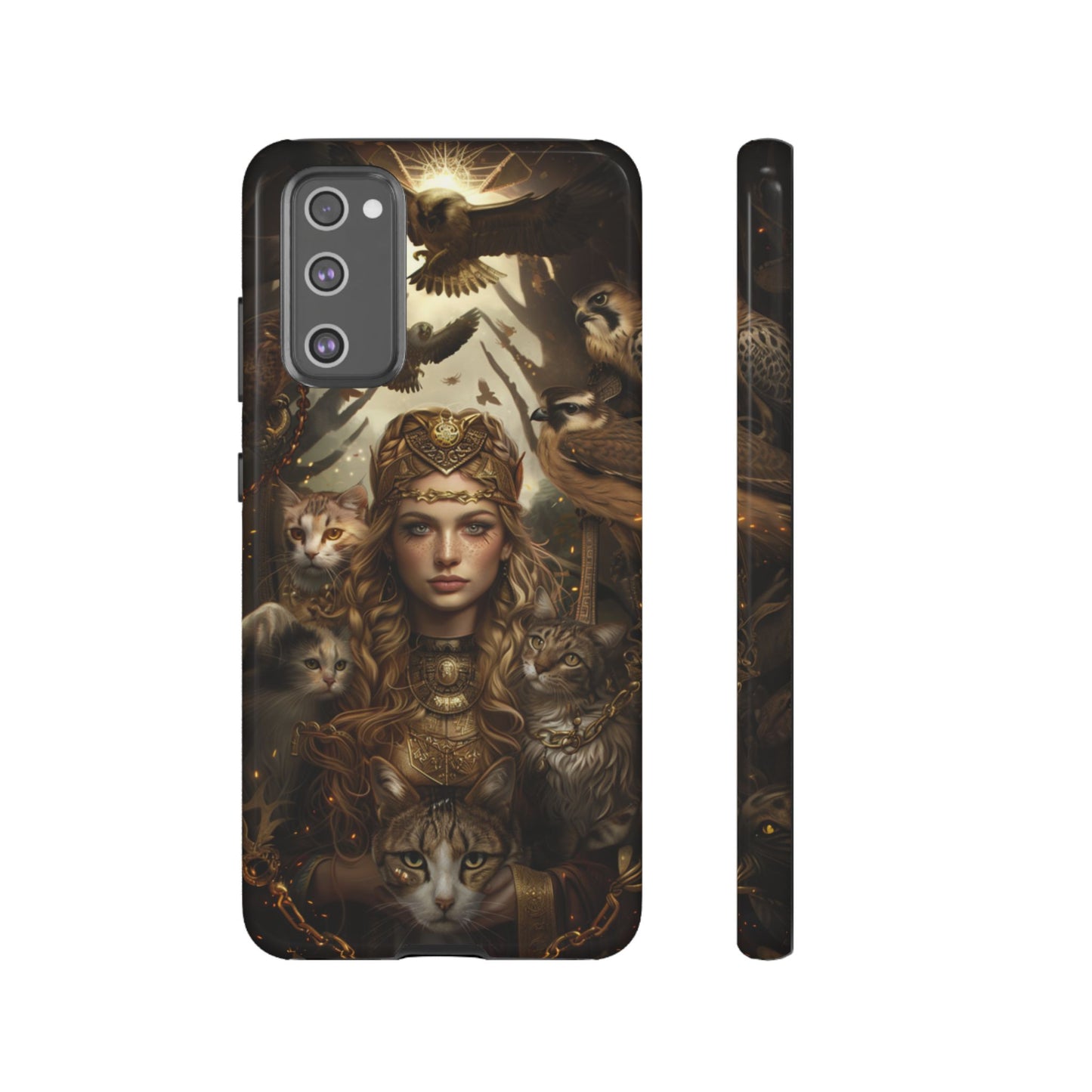 Freya Feline Majesty – Tough Samsung Galaxy Case