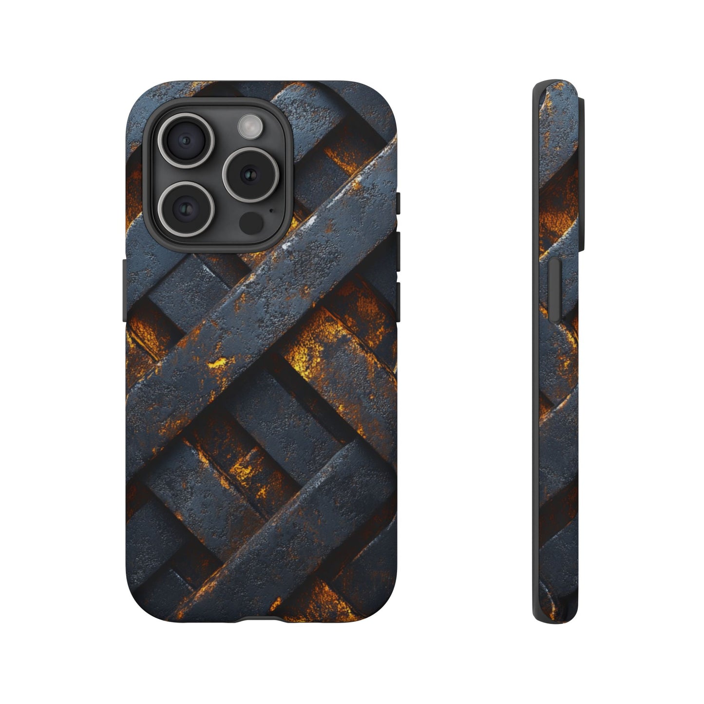 Geometric Interlocking Pattern Phone Case - iPhone, Google Pixel, Samsung Galaxy