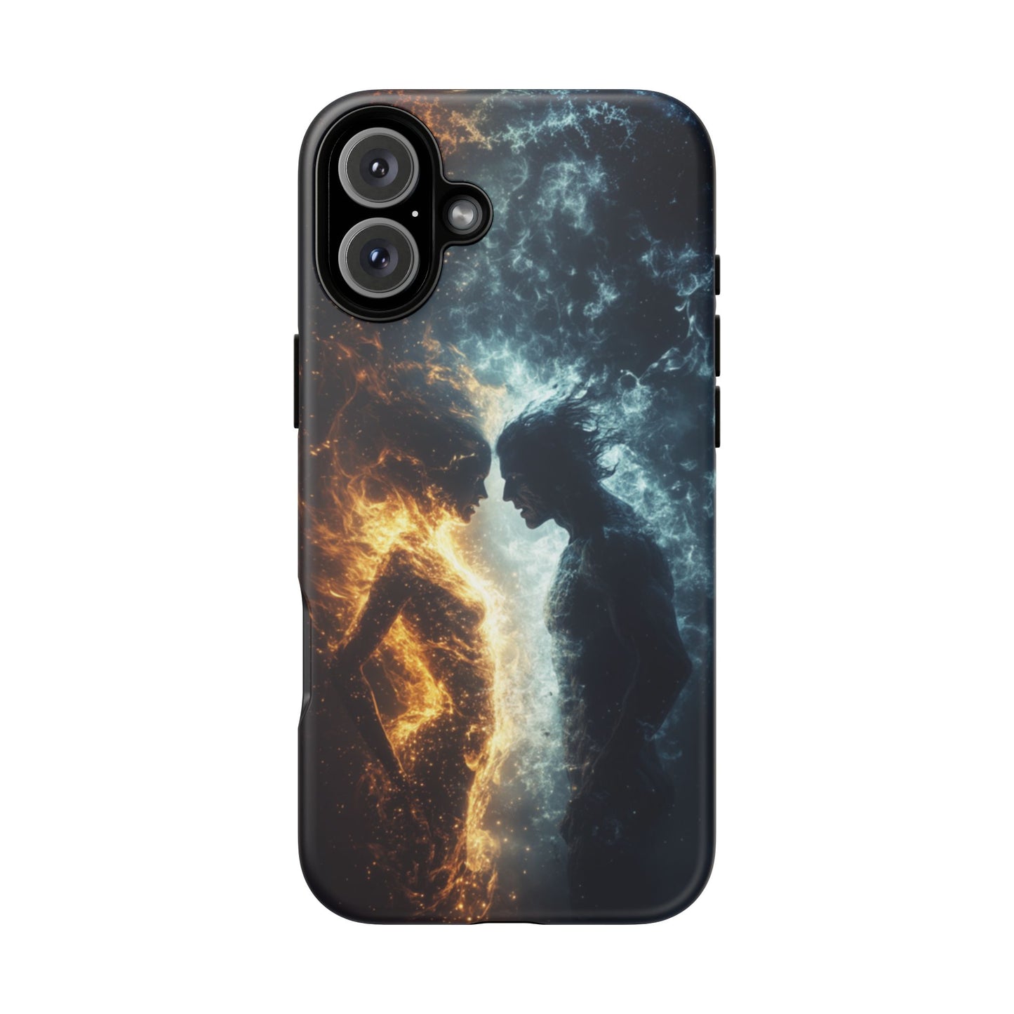 Fire & Frost Lovers - Tough iPhone Case