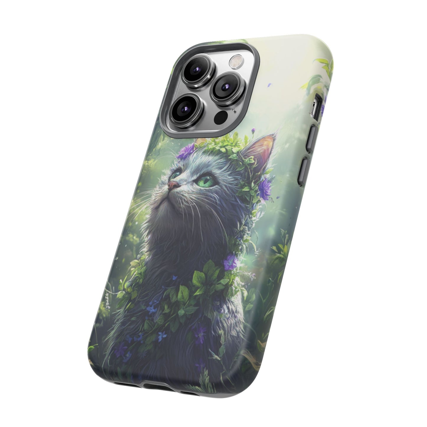 Nature’s Guardian Cat Phone Case – iPhone, Google Pixel, Samsung Galaxy