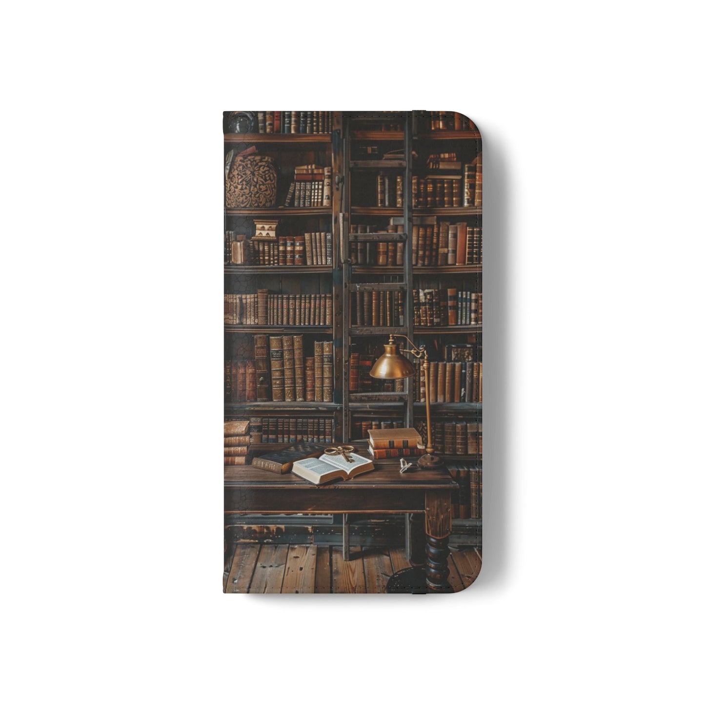 Old World Study - Wallet Flip Case