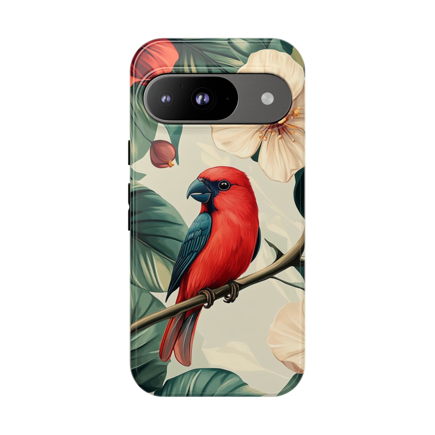Scarlet Songbird - Tough Google Pixel Case