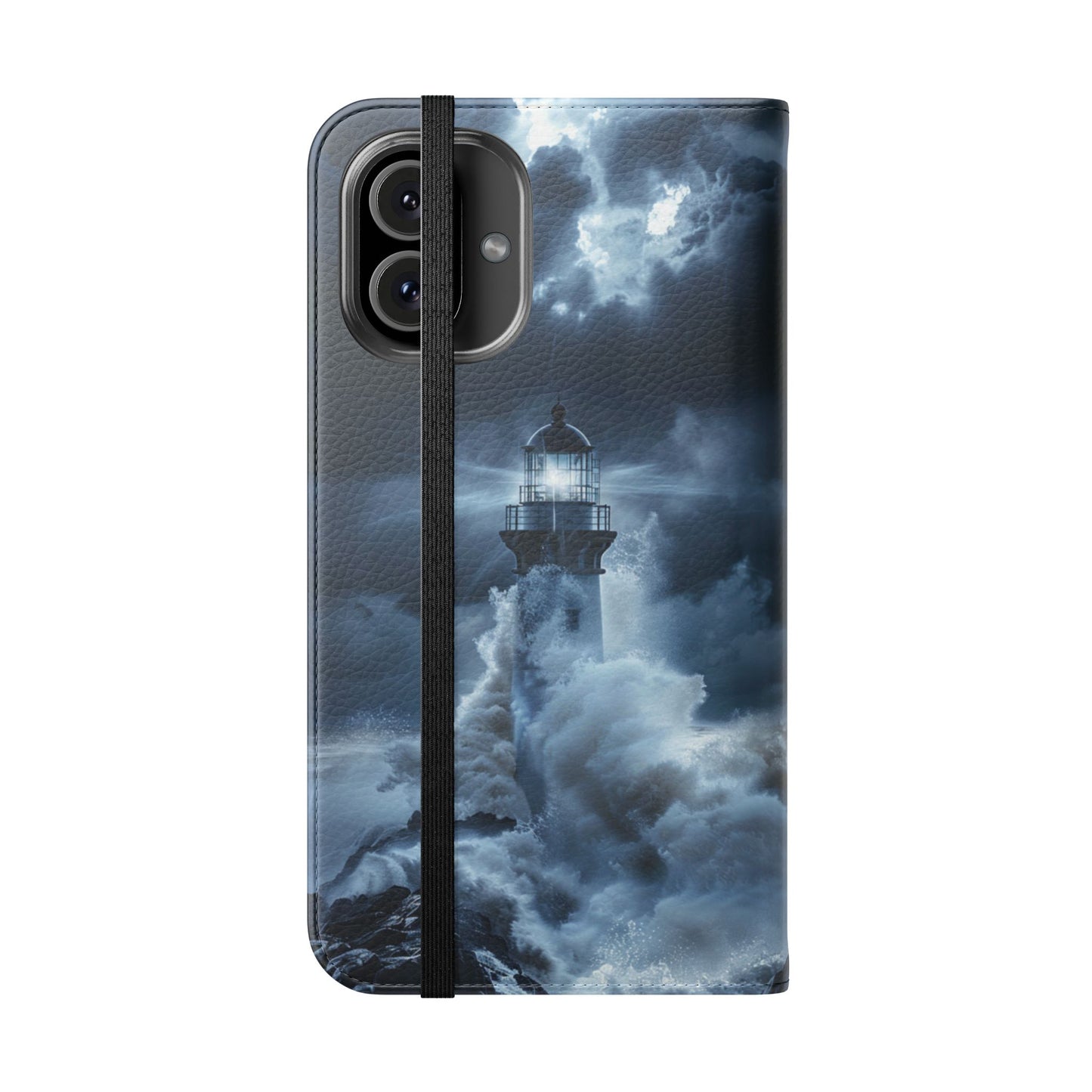 Stormbound Lighthouse - Wallet Flip Case