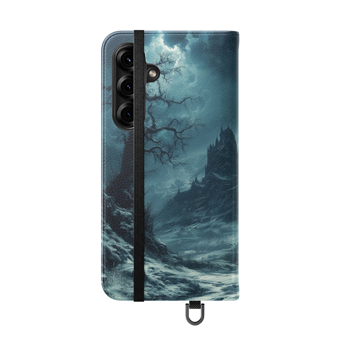 Stormy Castle - Wallet Flip Case
