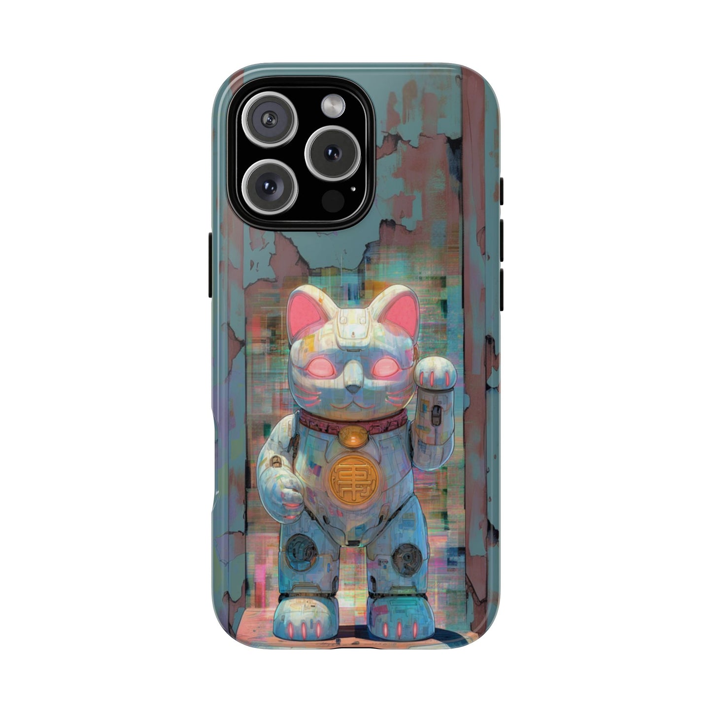 Cyber Lucky Cat - Tough iPhone Case