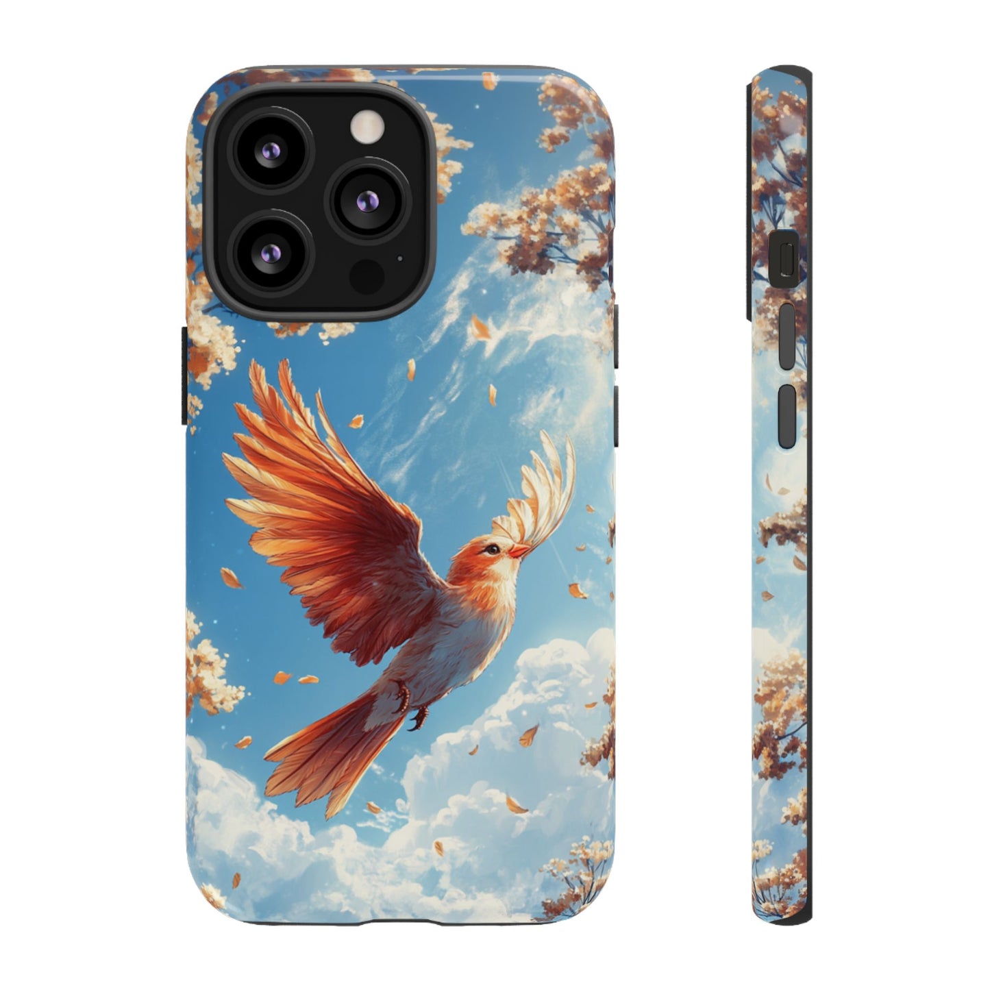 Autumn Skies Songbird – Tough iPhone Case